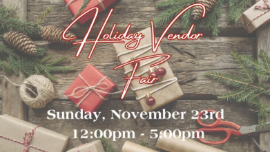 Winery at Bull Run Holiday Vendor Fair