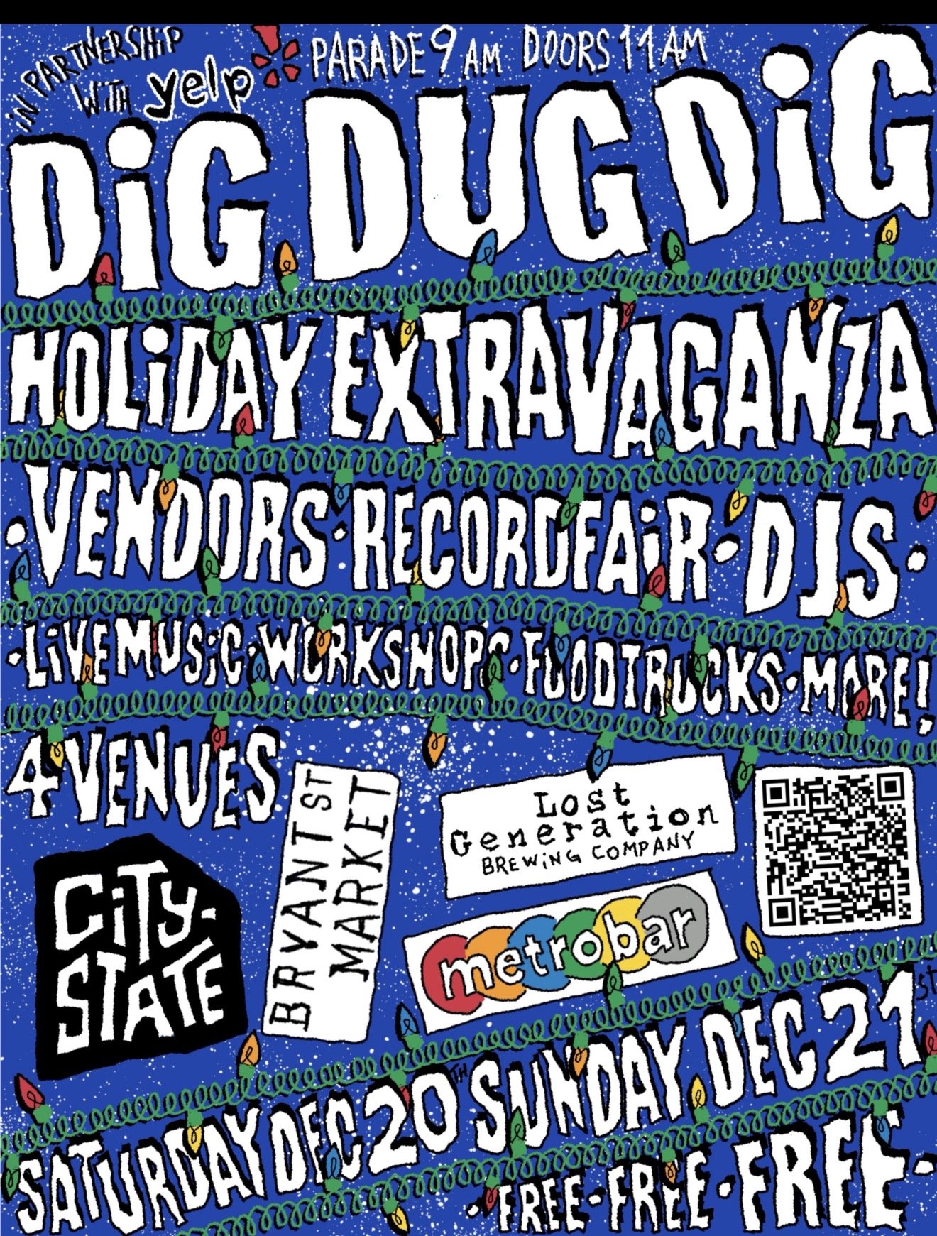 Dig Dug Dig Holiday Extravaganza 