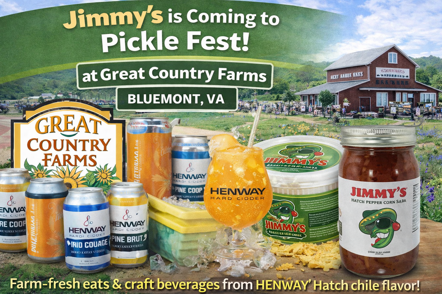 Great Country Farm and Henway Hard Cider Picklefest