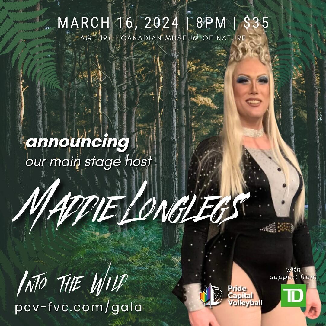 PCV is honoured to announce that Maddie Longlegs will be our mainstage host of this year&rsquo;s Annual Gala on March 16.

Check out www.pcv-fvc.ca/gala for details and to purchase your ticket!

- - - - -

Le FVC est a l&rsquo;honneur d&rsquo;annonce