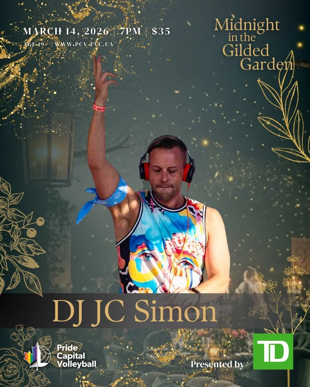 The garden doesn&rsquo;t just shimmer&hellip; it moves 🌙

We&rsquo;re turning up the heat at Midnight in the Gilded Garden with none other than DJ JC Simon (@realjcinott) on the decks🎧🔥

From the first beat to the final drop, DJ JC Simon will be s