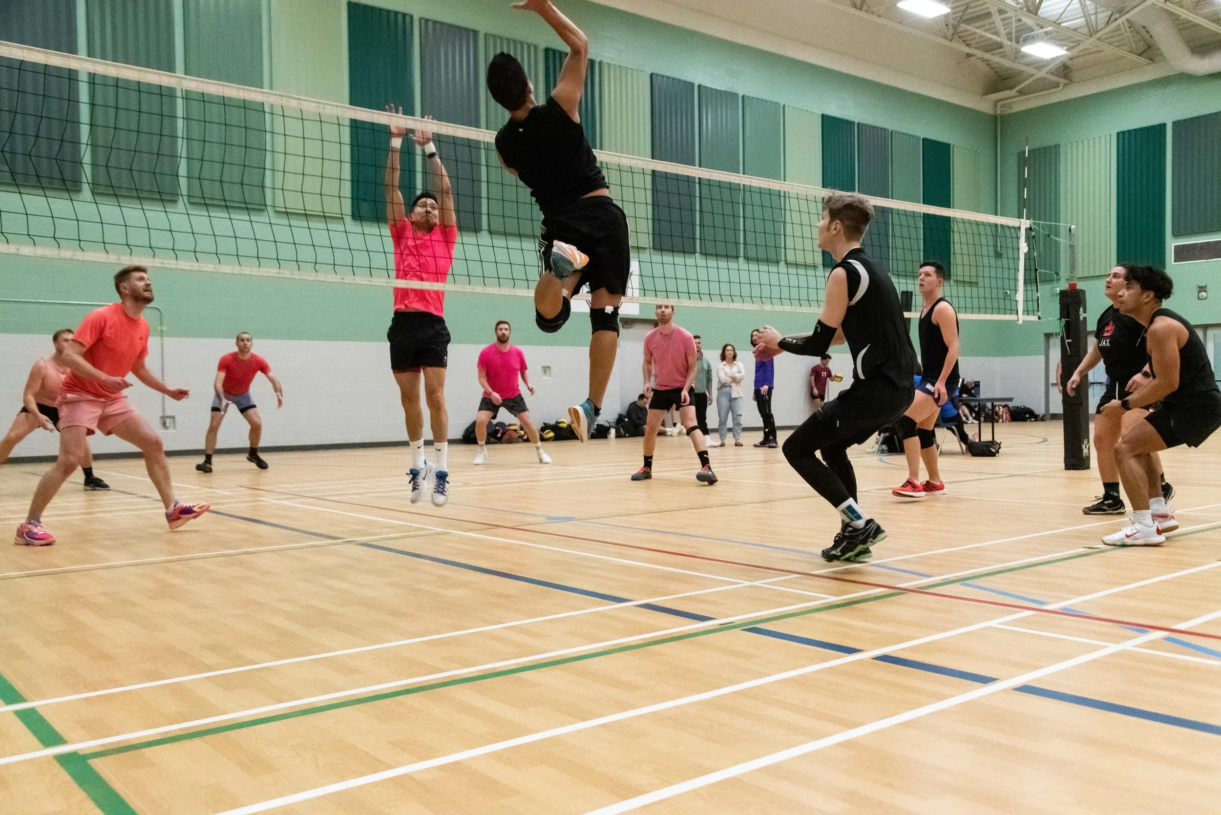 Skills and Drills Jan 30 - Attacking: Men’s gameplay/net height