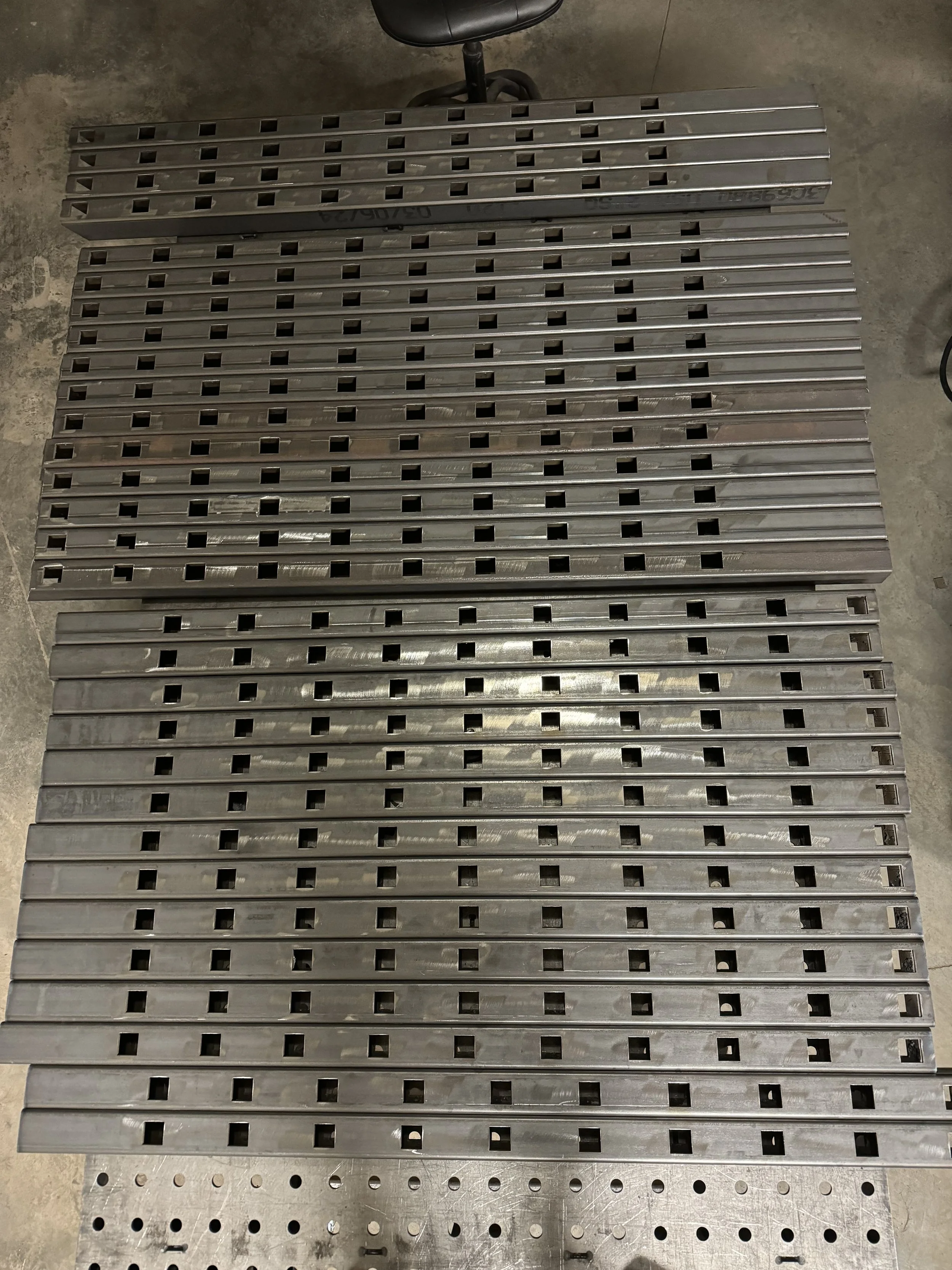 square tube holes cnc plasma cutter drill