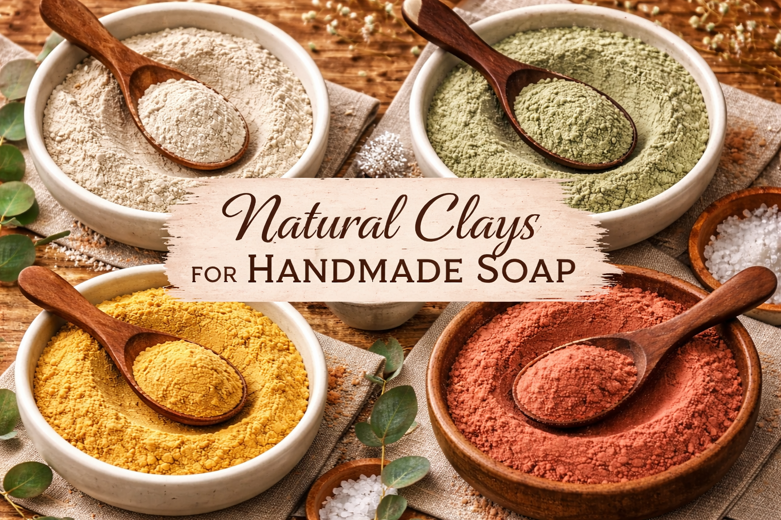 The Benefits of Using Natural Clays in Handmade Soap