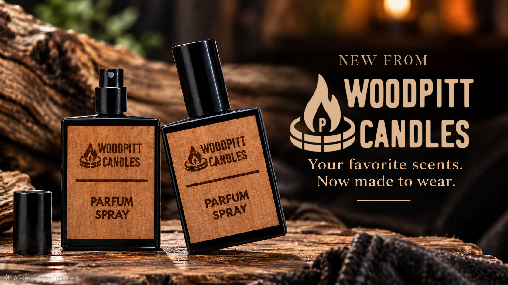 You Asked, We Listened: Introducing WoodPitt Parfum Spray