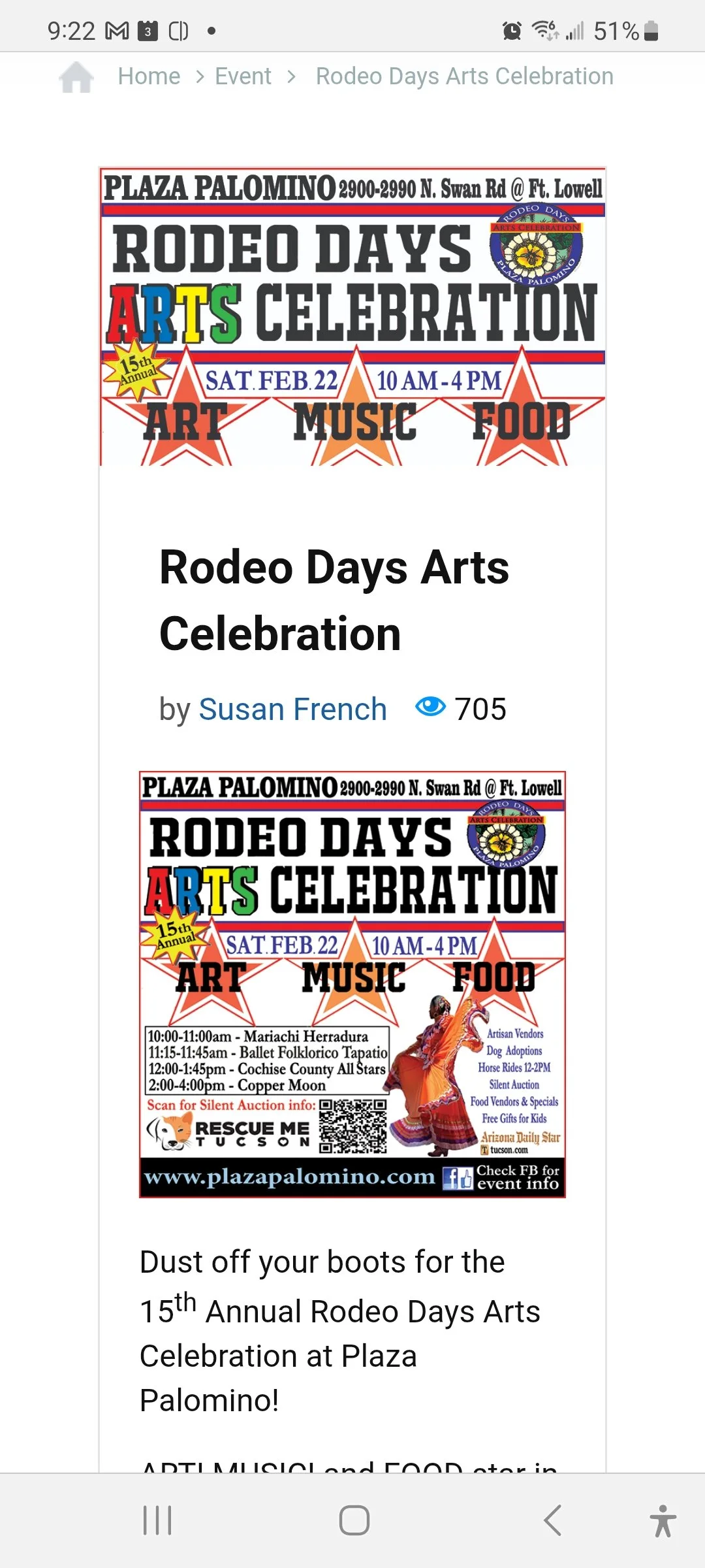 Rodeo Days Plaza Palamino