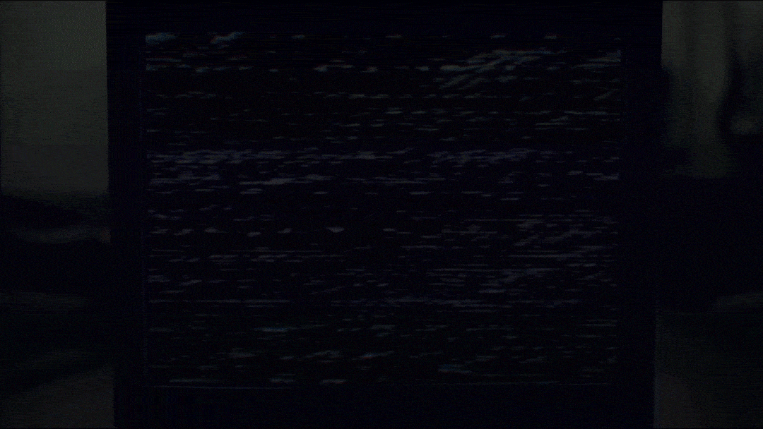 Futuristic holographic display with text