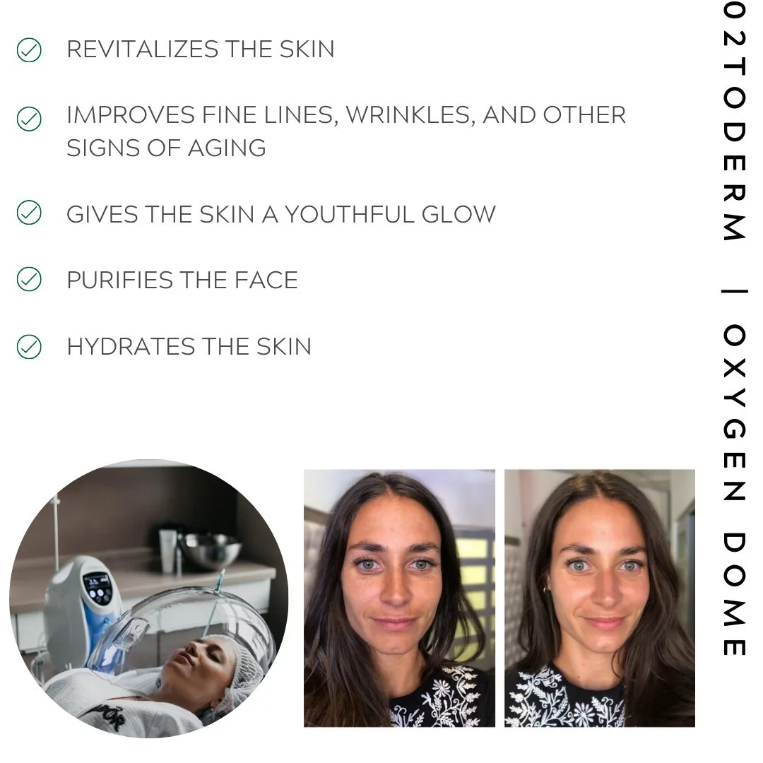 Adding oxygen to your Hydrafacial is a great way to step into this autumn season!💕⁠