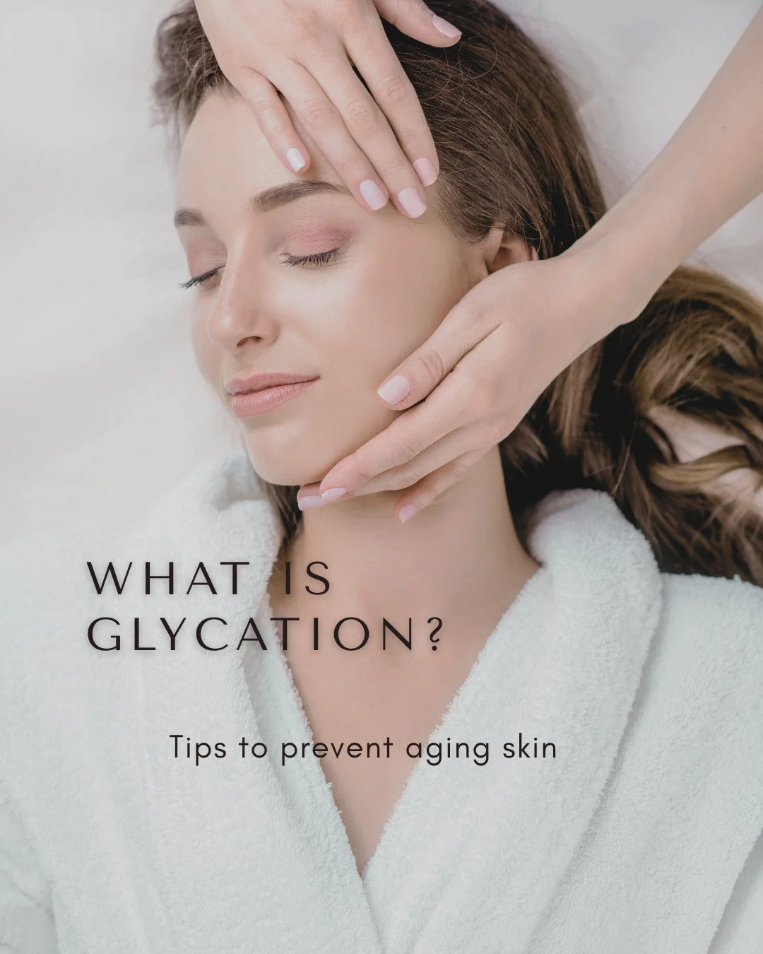 It is important to know this!⁠
⁠
SKIN GLYCATION is a natural aging process that starts in our 20s, in which excess sugar molecules bind to key structural proteins like collagen and elastin, forming harmful Advanced Glycation End Products (AGEs). ⁠
⁠
