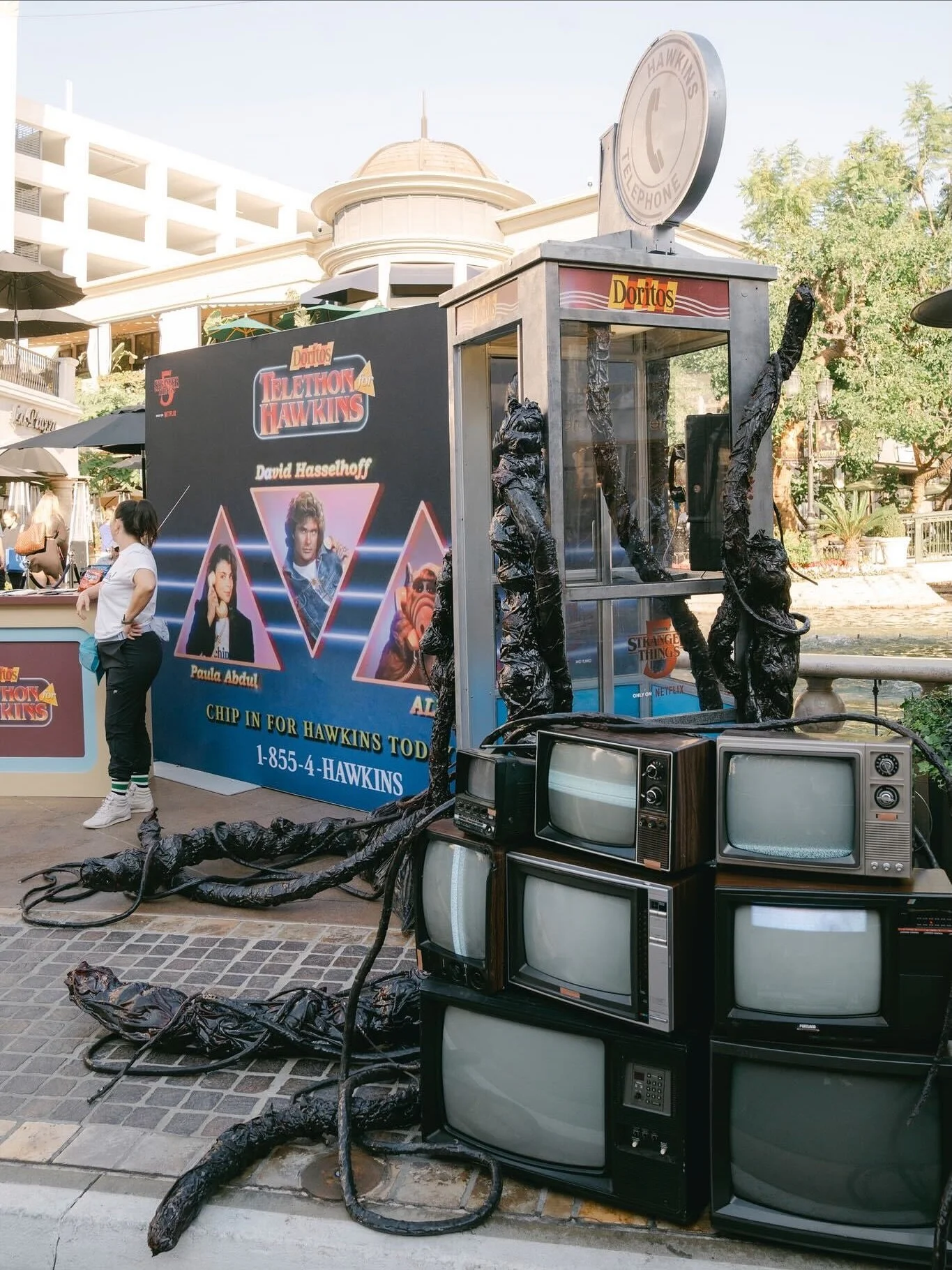 From New York to Los Angeles, Hawkins made itself right at home.
&nbsp;
The @doritos x @strangerthingstv x @netflix pop-up delivered the crunch, the chaos, and the Hawkins vibes coast to coast.

Thanks to everyone who came out to chip in for Hawkins.