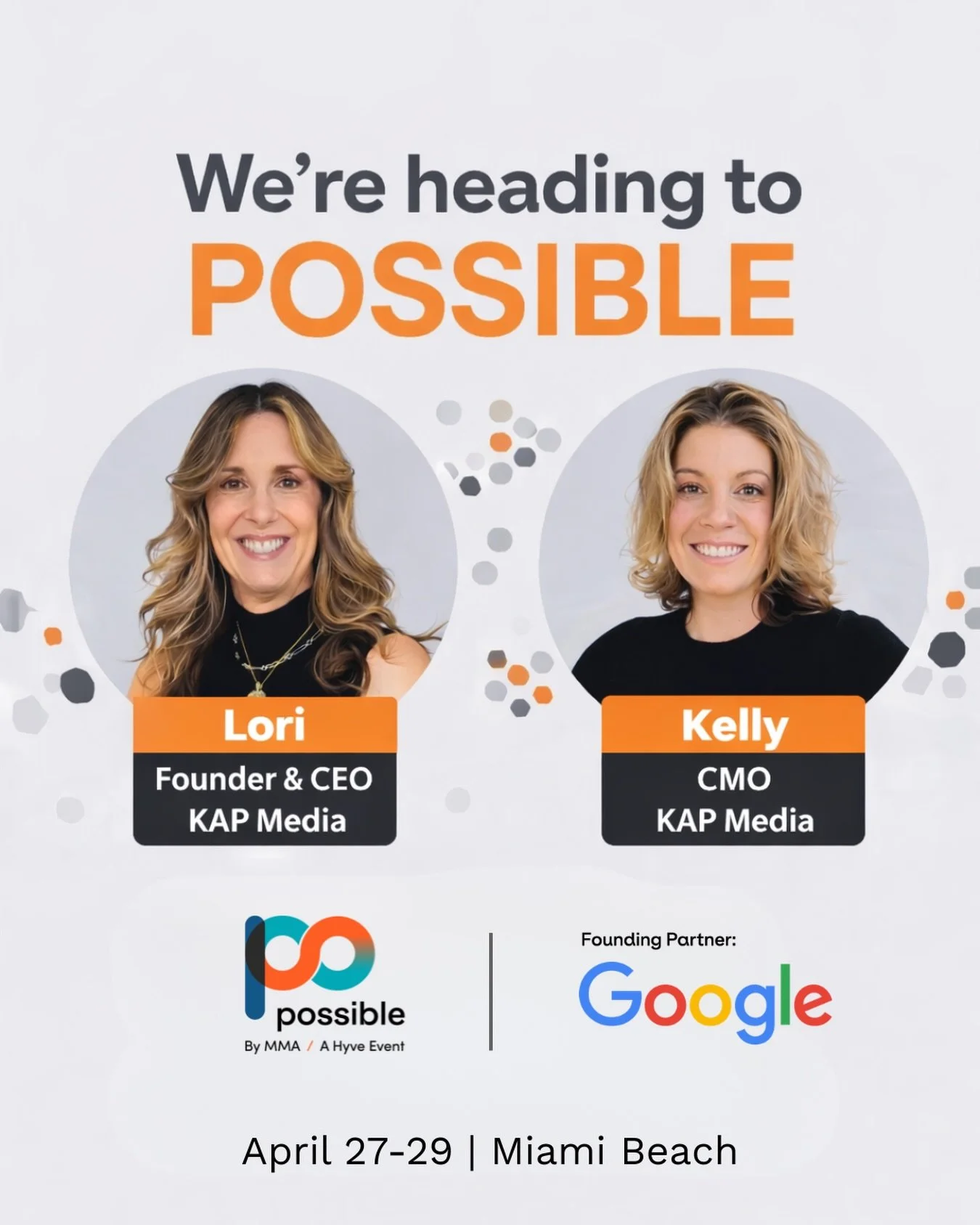We&rsquo;re heading to POSSIBLE 2026 🚀
&nbsp;
We will be in Miami Beach April 27&ndash;29, and we&rsquo;re excited to connect with so many great people across the industry.
&nbsp;
If you&rsquo;ll be there too, let us know! We&rsquo;d love to meet up