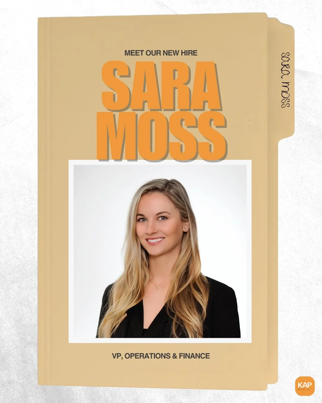 Please join us in welcoming Sara Moss to KAP! 🎉
&nbsp;
With 15 years of finance and accounting leadership experience, Sara brings a thoughtful, strategic perspective to our team.
&nbsp;
We&rsquo;re excited to have her on board as we continue buildin