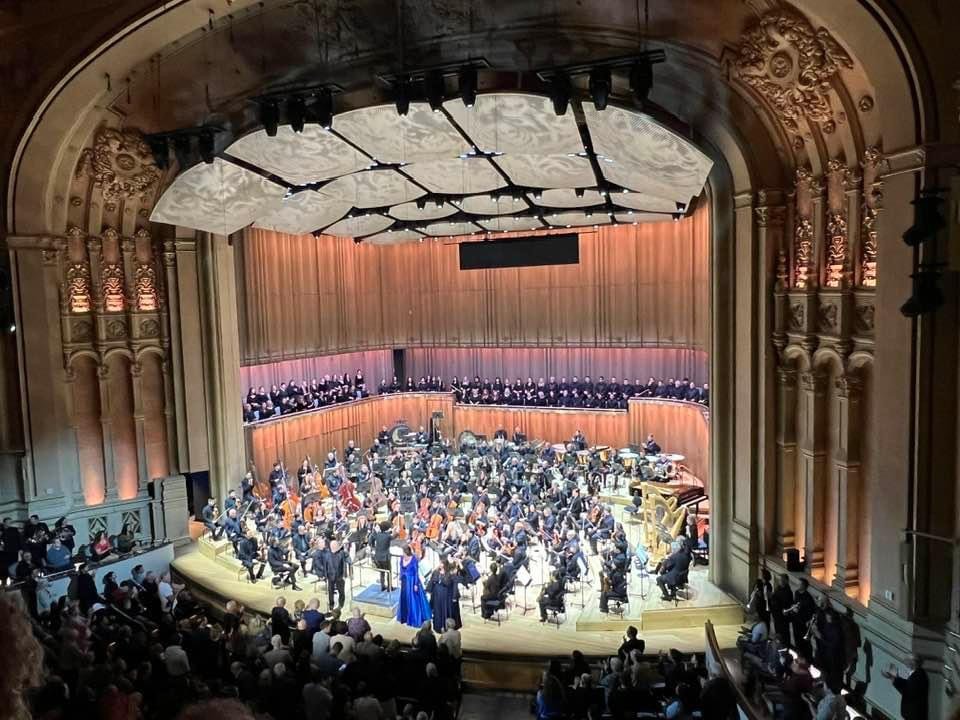 Performing with the San Diego Symphony
