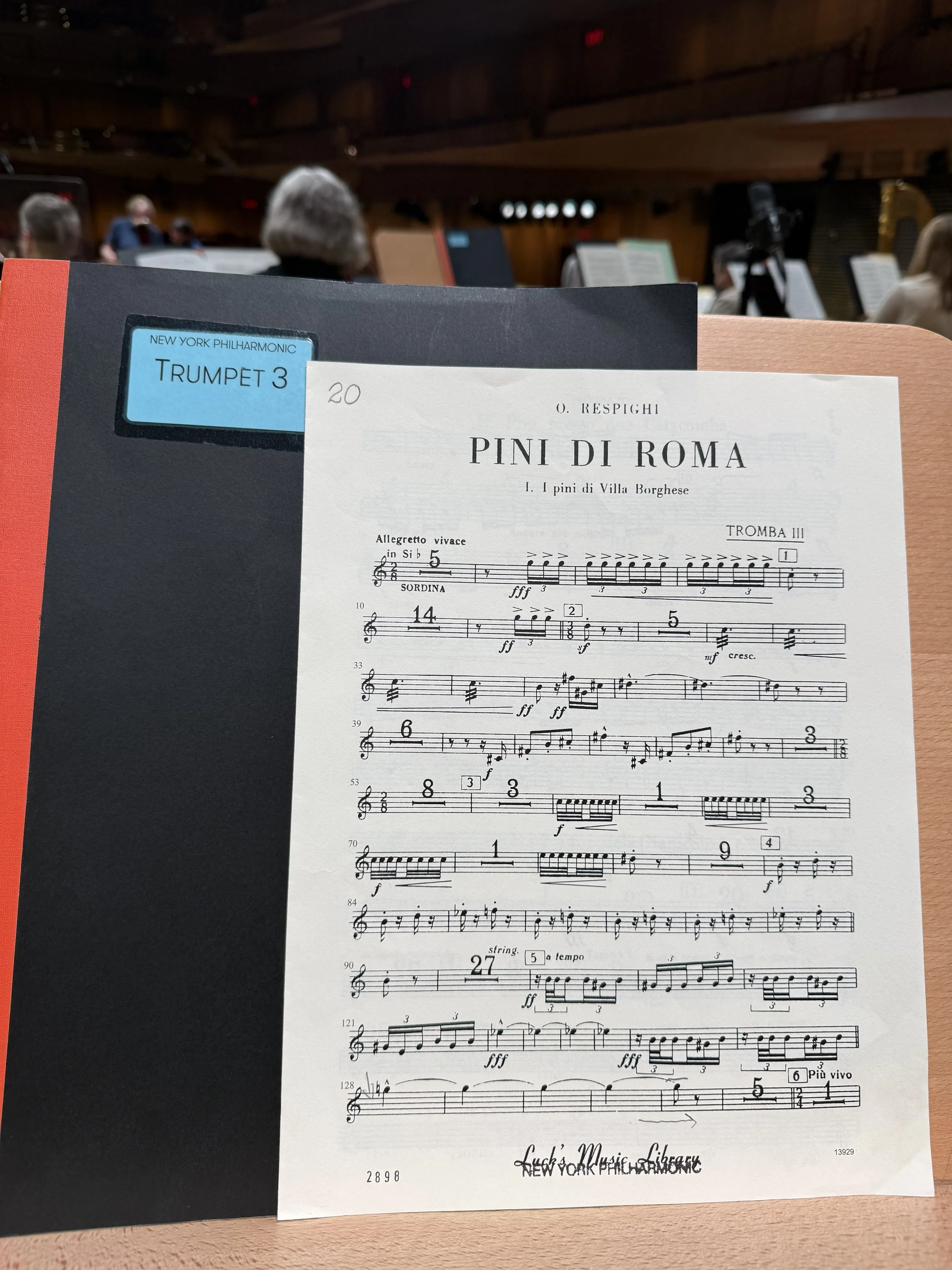 Playing Pines with NY Phil