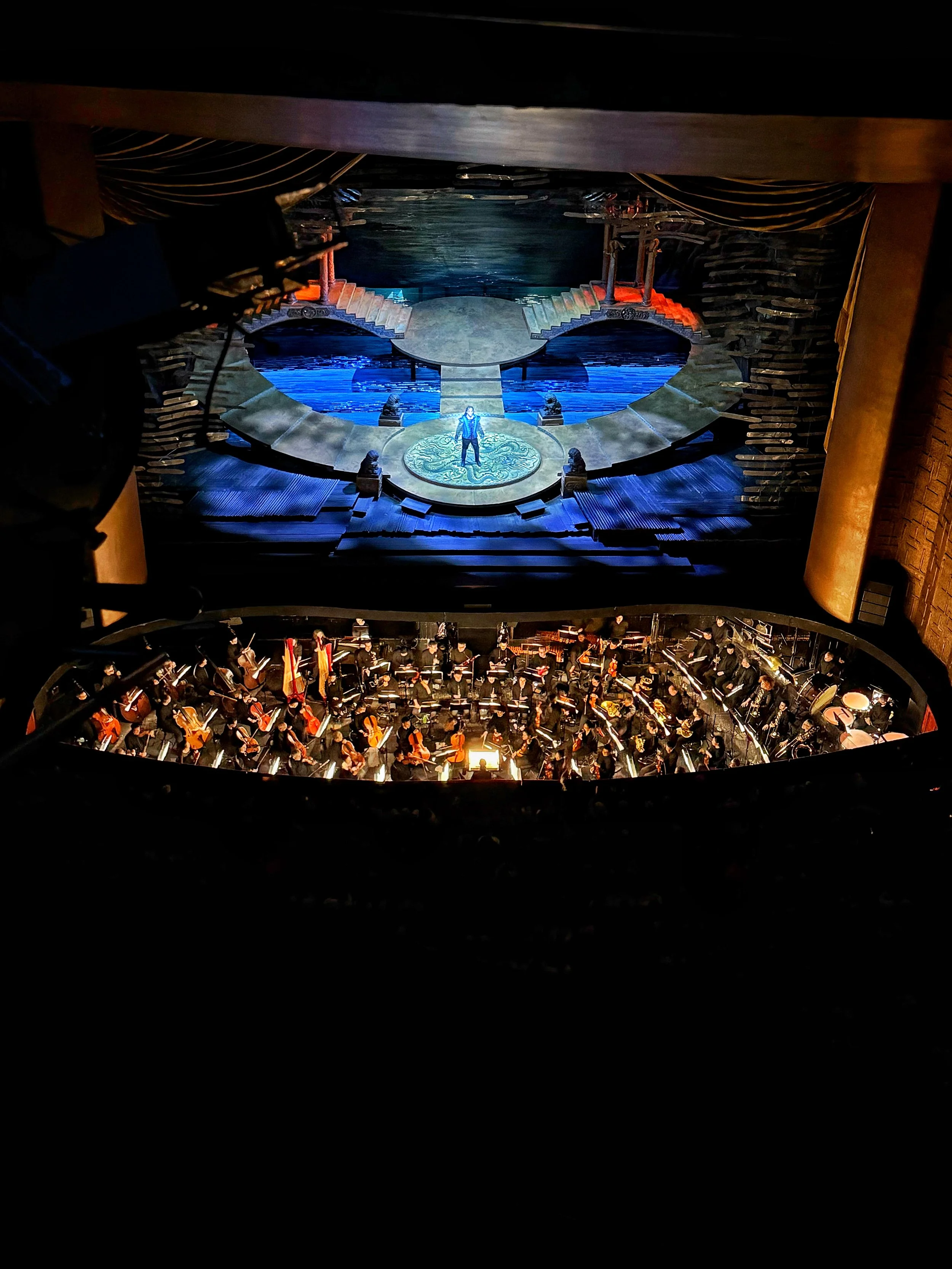 The MET: playing Banda for Turandot, watching Nessus Dorma 