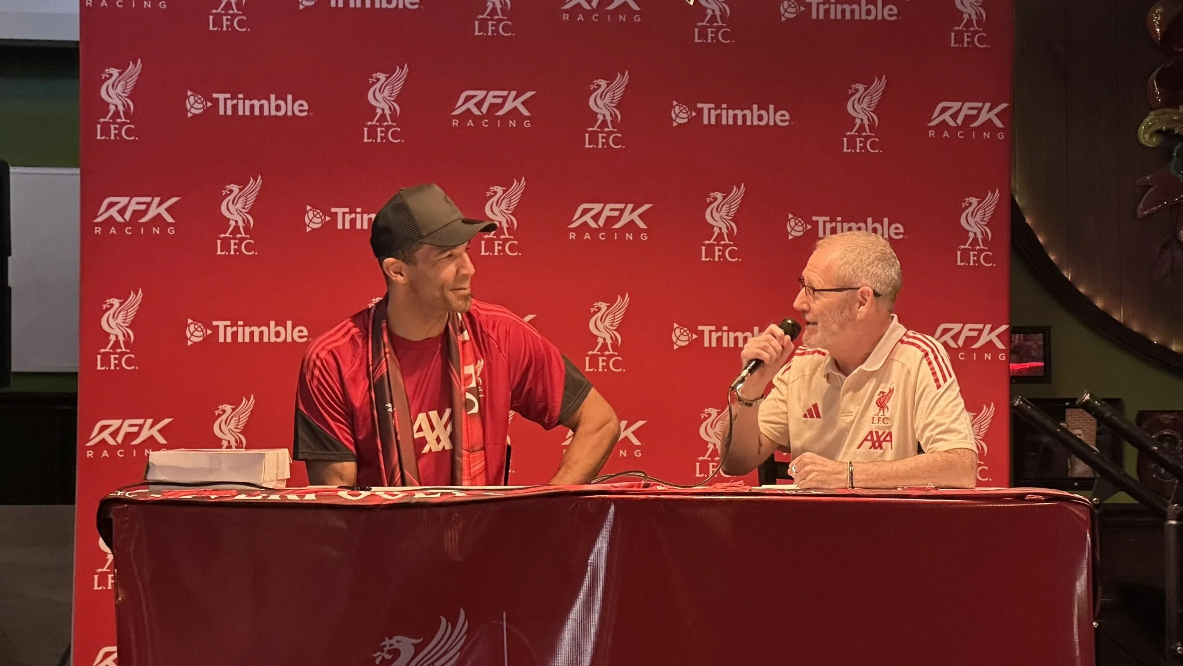 2026 Premier League Fanfest Weekend at Maloney's Local Downtown with Official Liverpool Supporters Club of Tampa Bay OLSC Interview with LFC Legend David James