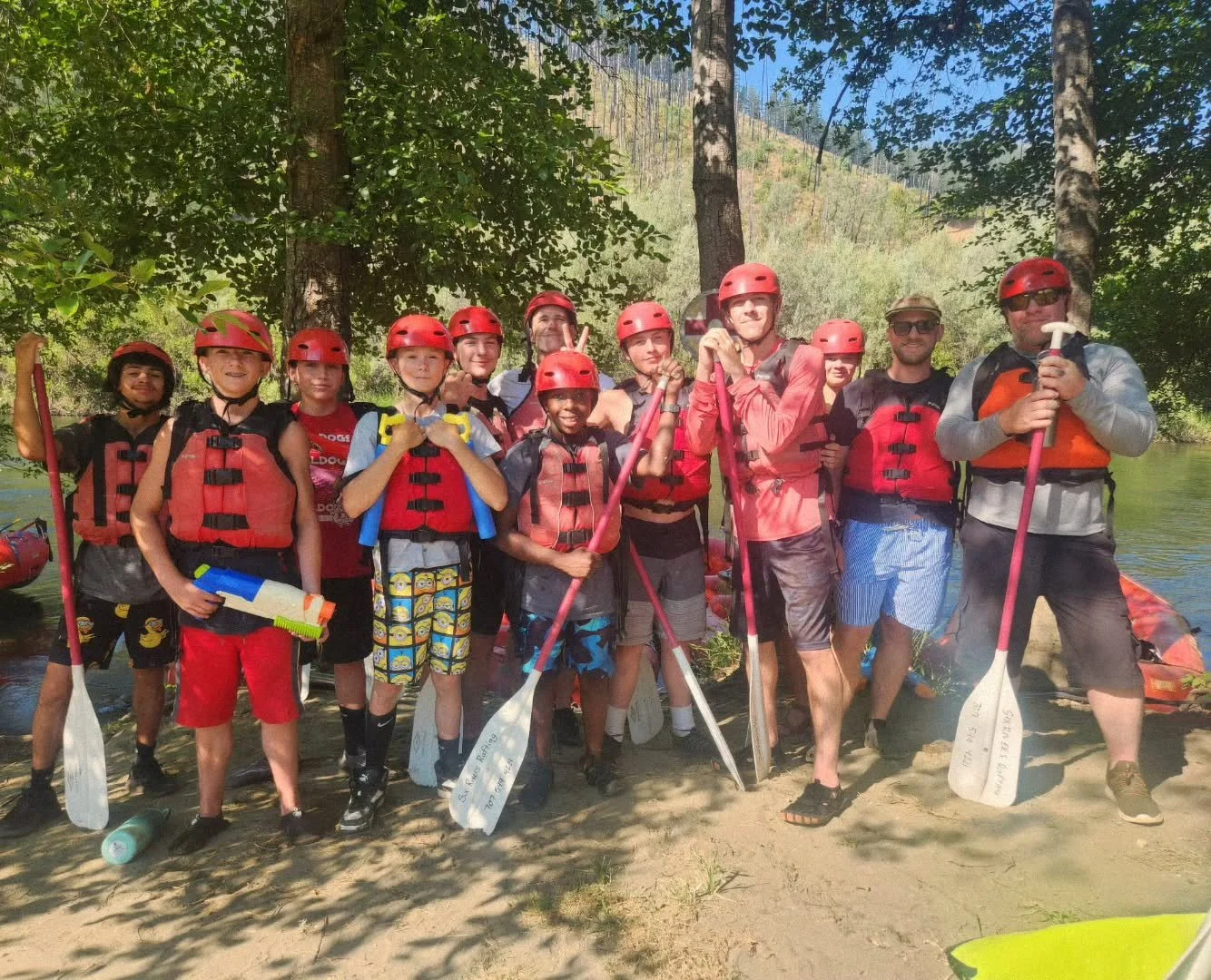 📣 Talent is a gift - Character is a choice

We got to enjoy 4 days together on the Trinity River this last weekend and what an incredible experience it was!

9 young men,
all different ages,
different back grounds,
different life experiences,
Alll c