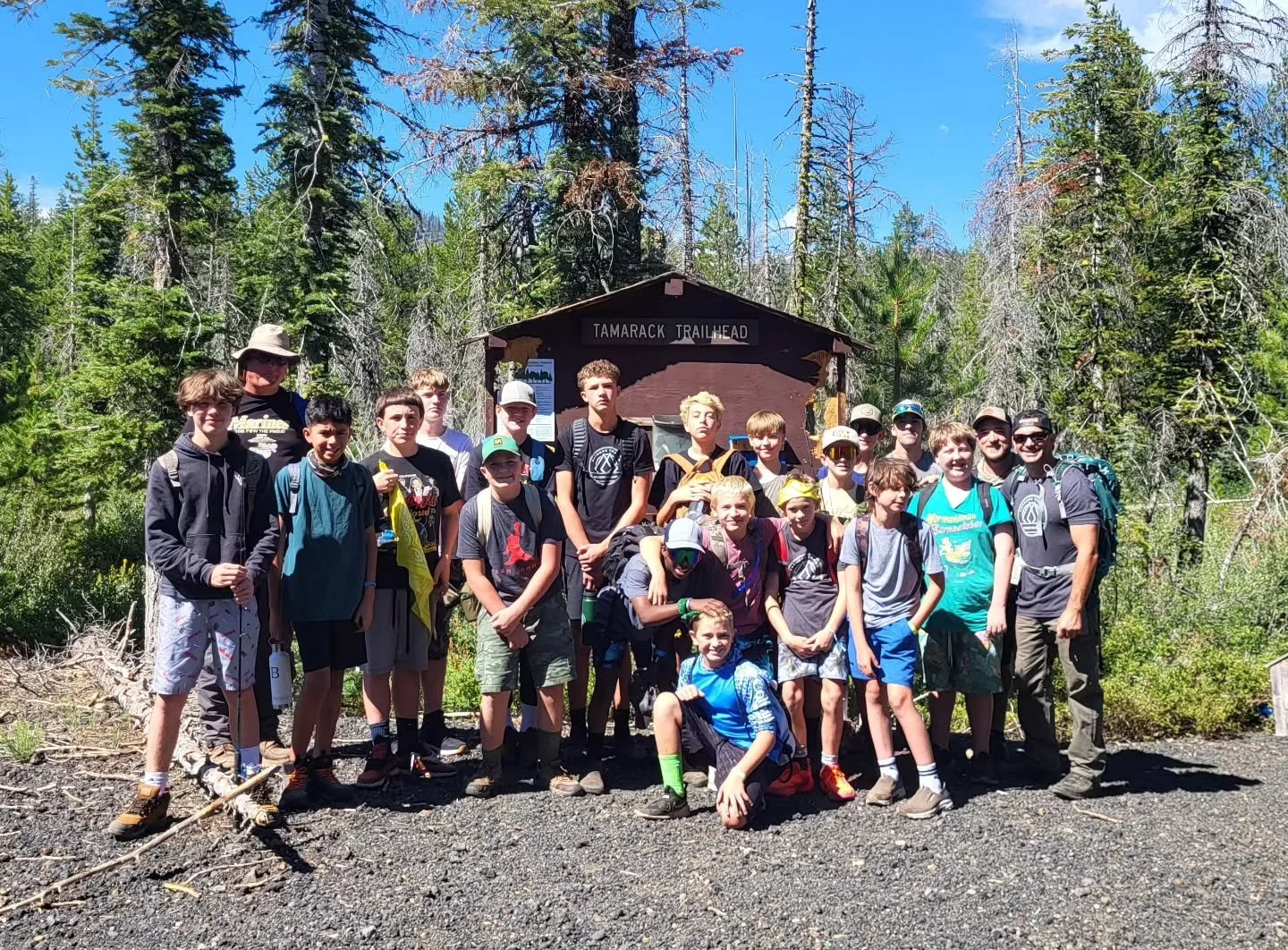 PART TWO:
Jr. High Camp 2️⃣0️⃣2️⃣5️⃣🏞🌲

Took us a couple days to recoup 😅
What an awesome group of young men we got to spend this time with! 

In the wild, something happens&hellip;
where challenge reveals character, teamwork takes root, faith bec