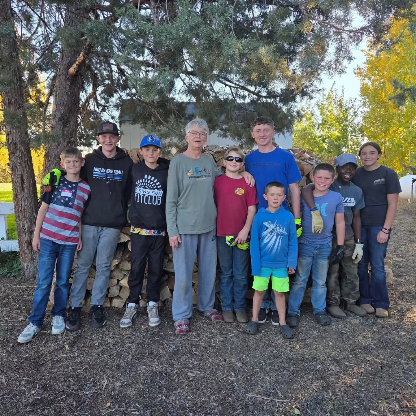 Took a break from deer hunting this weekend to do a little work. 

TO SERVE.

A couple hours of teamwork and the boys were able to bless someone in our community with a load of wood for the winter.

We live in a culture that is consumed with focusing
