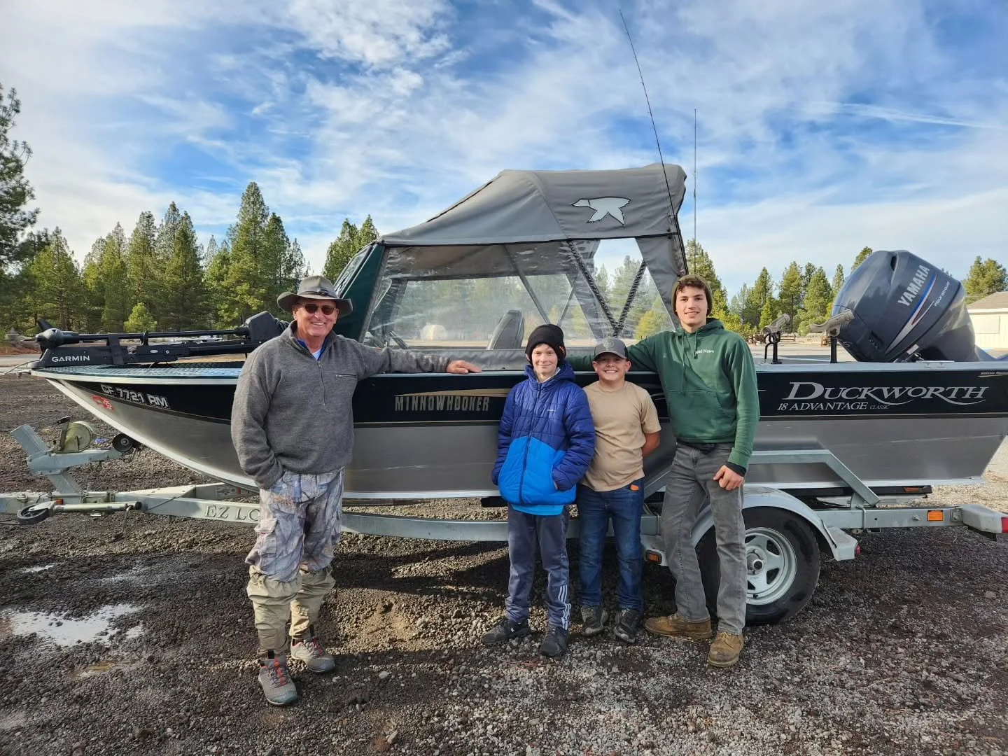 Day 2️⃣🎣 started off a little foggy but shortly after it burned off the boys managed to put a few fish in the cooler!

Trips like these are far more than just catching fish.
The relationships built
the laughs
the conversations
being still in God's c