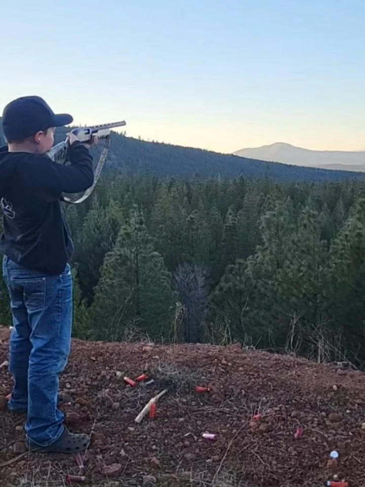 Great evening shooting clays. These boys are locked, loaded and ready for some action this weekend!