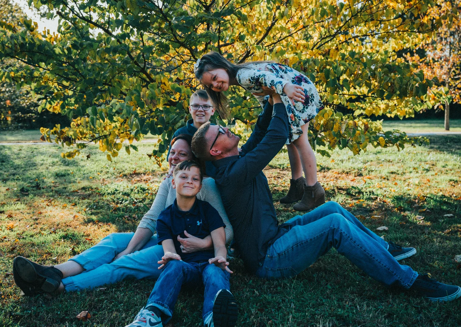 Family portrait photography by True North Lens