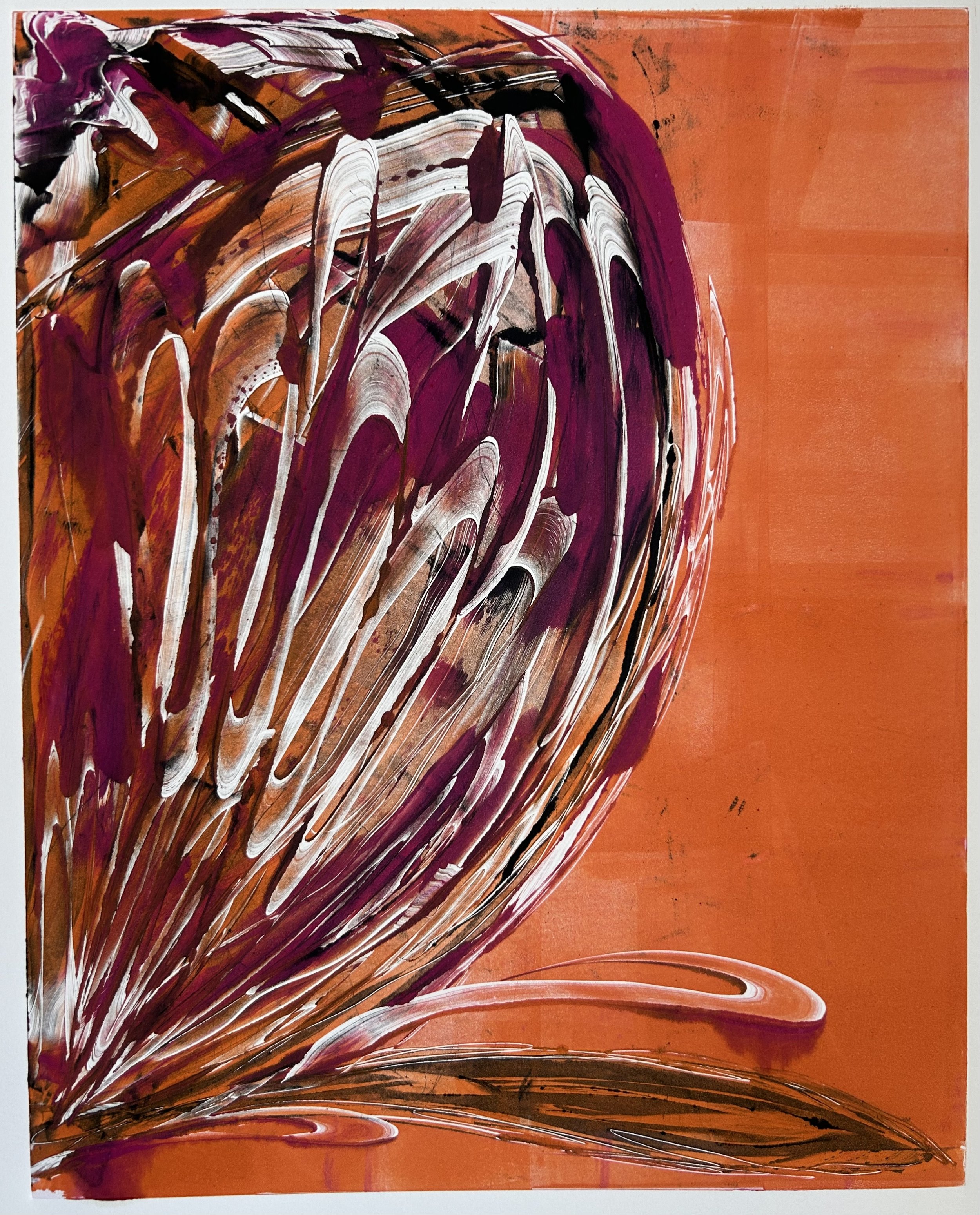 Passion, 2023. Monotype, 24x18".