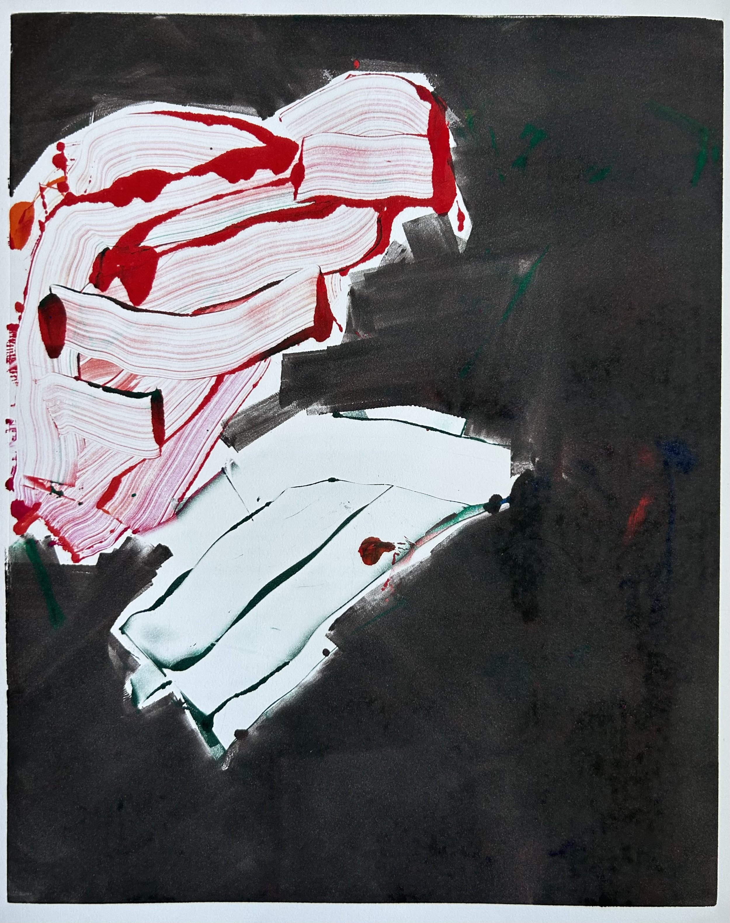 Consideration, 2023. Monotype, 24x18".