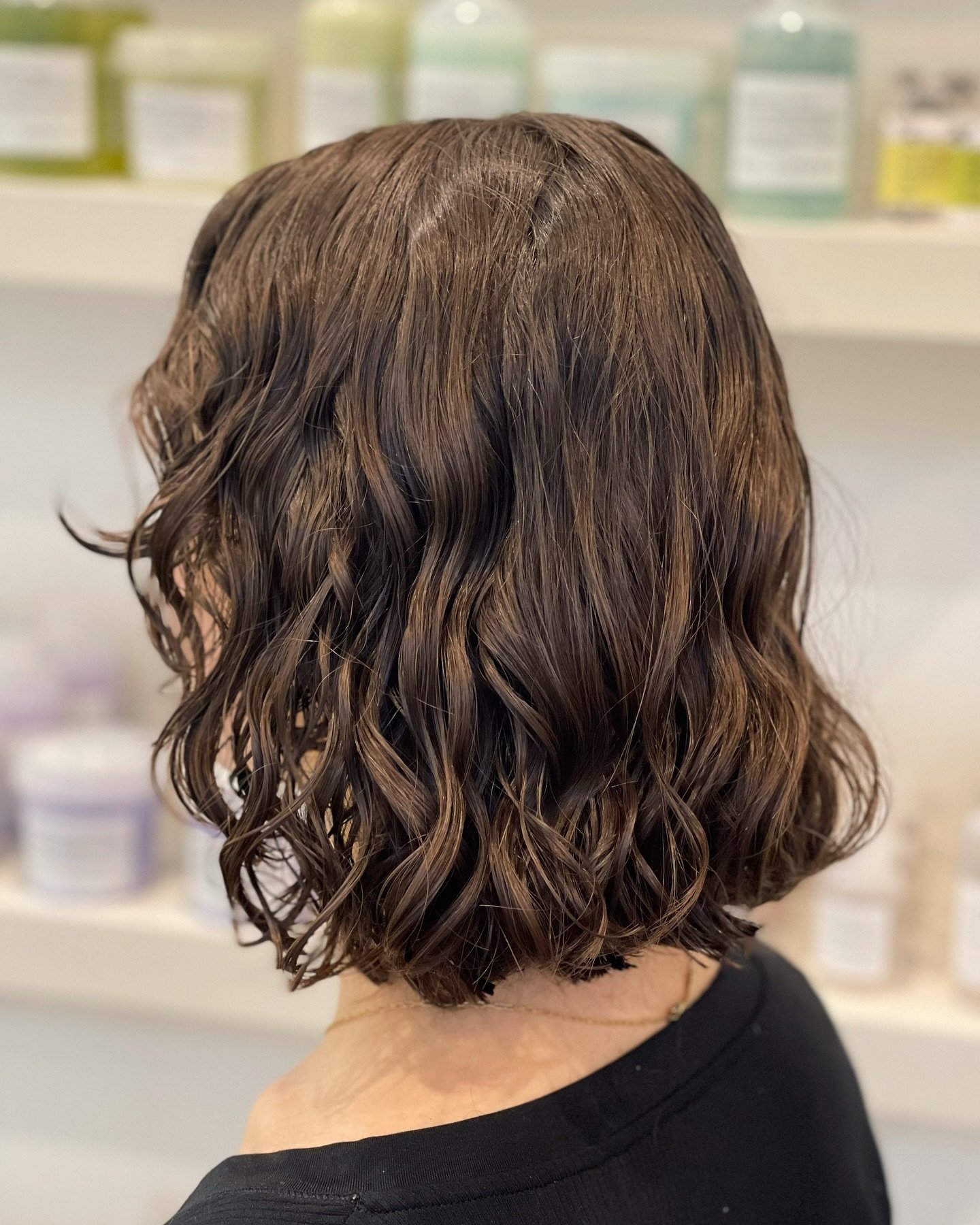 Are you looking for a curly transformation, or to add soft waves to your naturally straight hair? 
Here at Triangle, Lucky offers perm services!

Even if you have naturally curly hair, a perm service can make your curls appear more uniform if that is