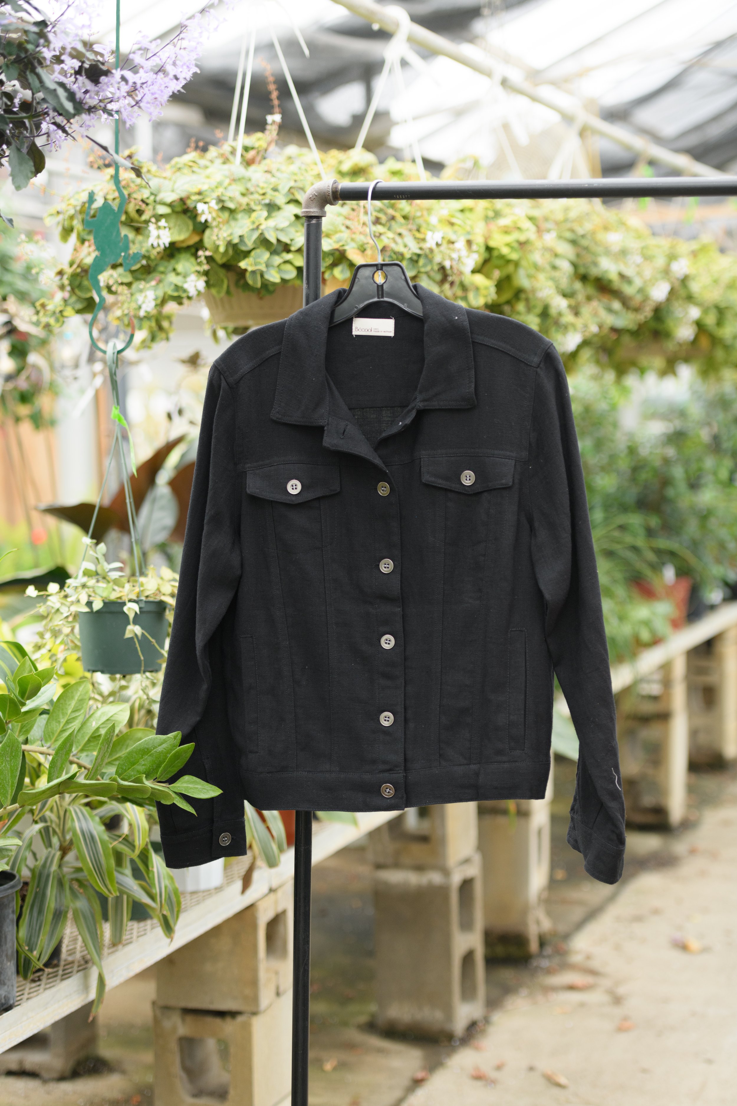 Geranium Jacket-Black