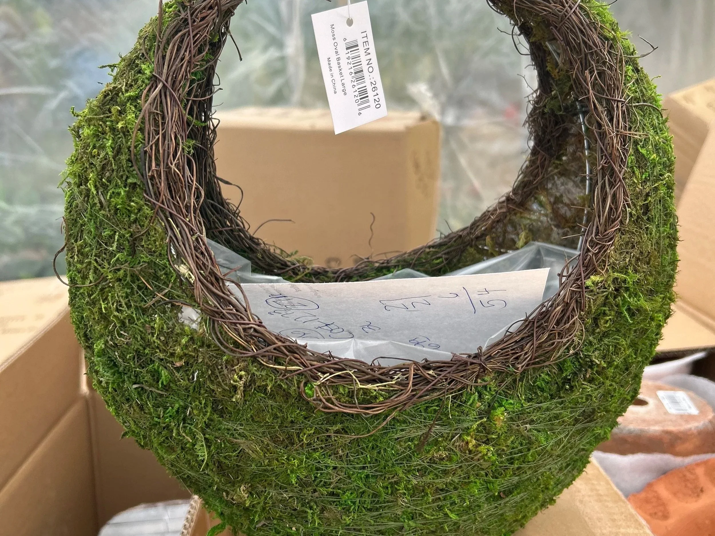 Moss Basket DIY