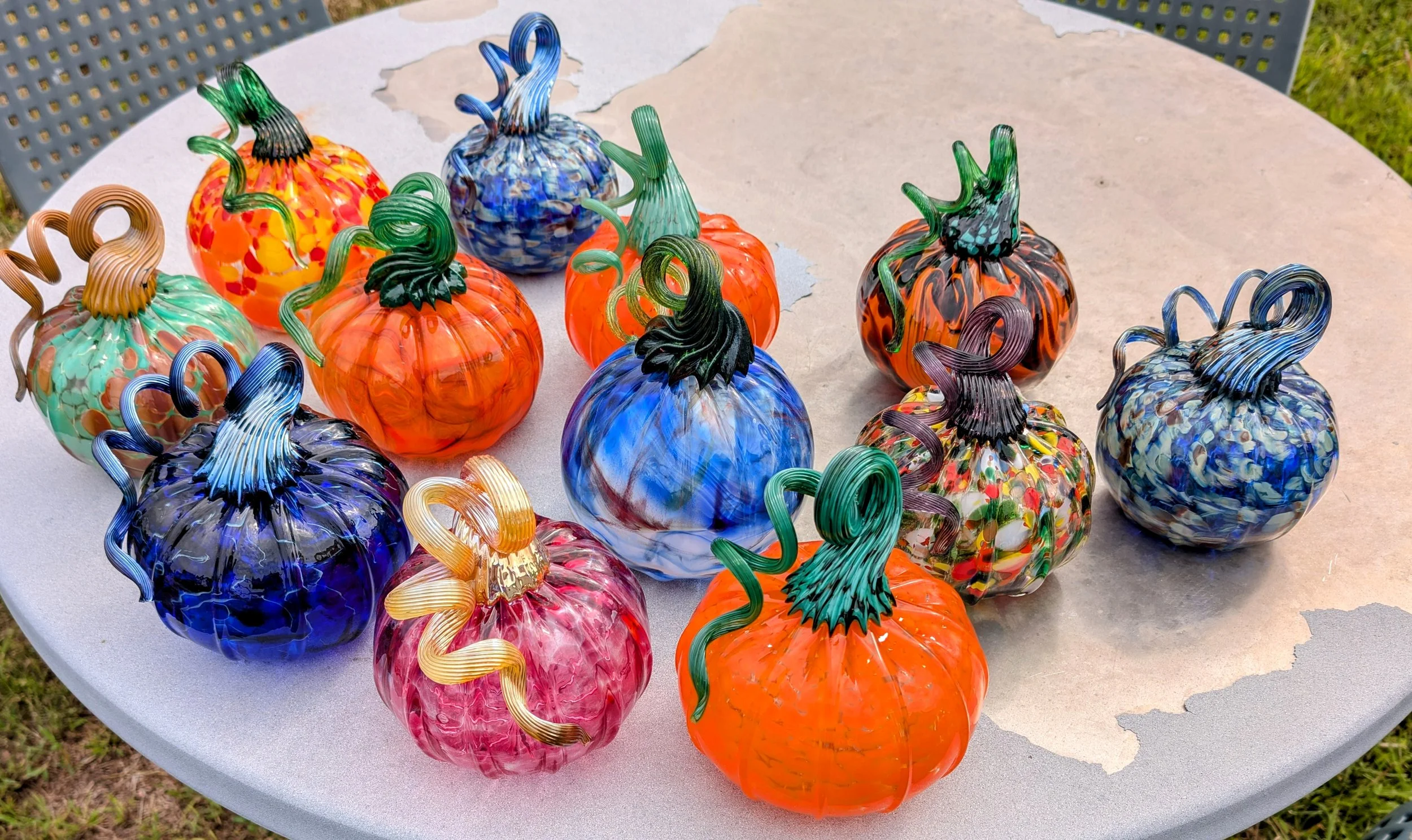 Glass Pumpkin Patch