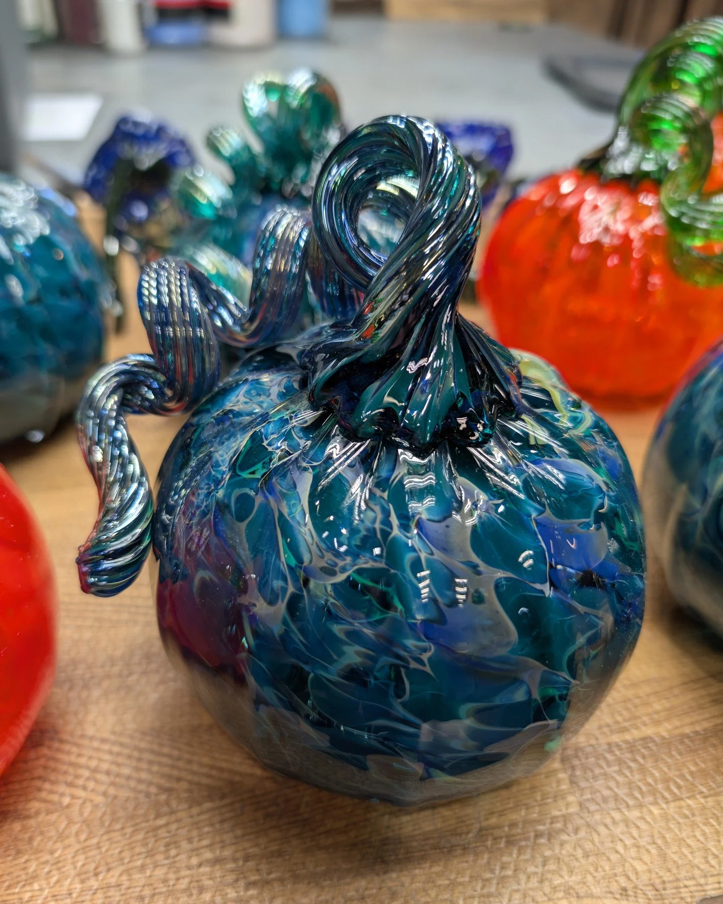 See you all today at the Glass Pumpkin Patch pop up, only at our 26th street store!🎃 Catch Taylor from The Shape of My Space from 12:00-6:00pm !
