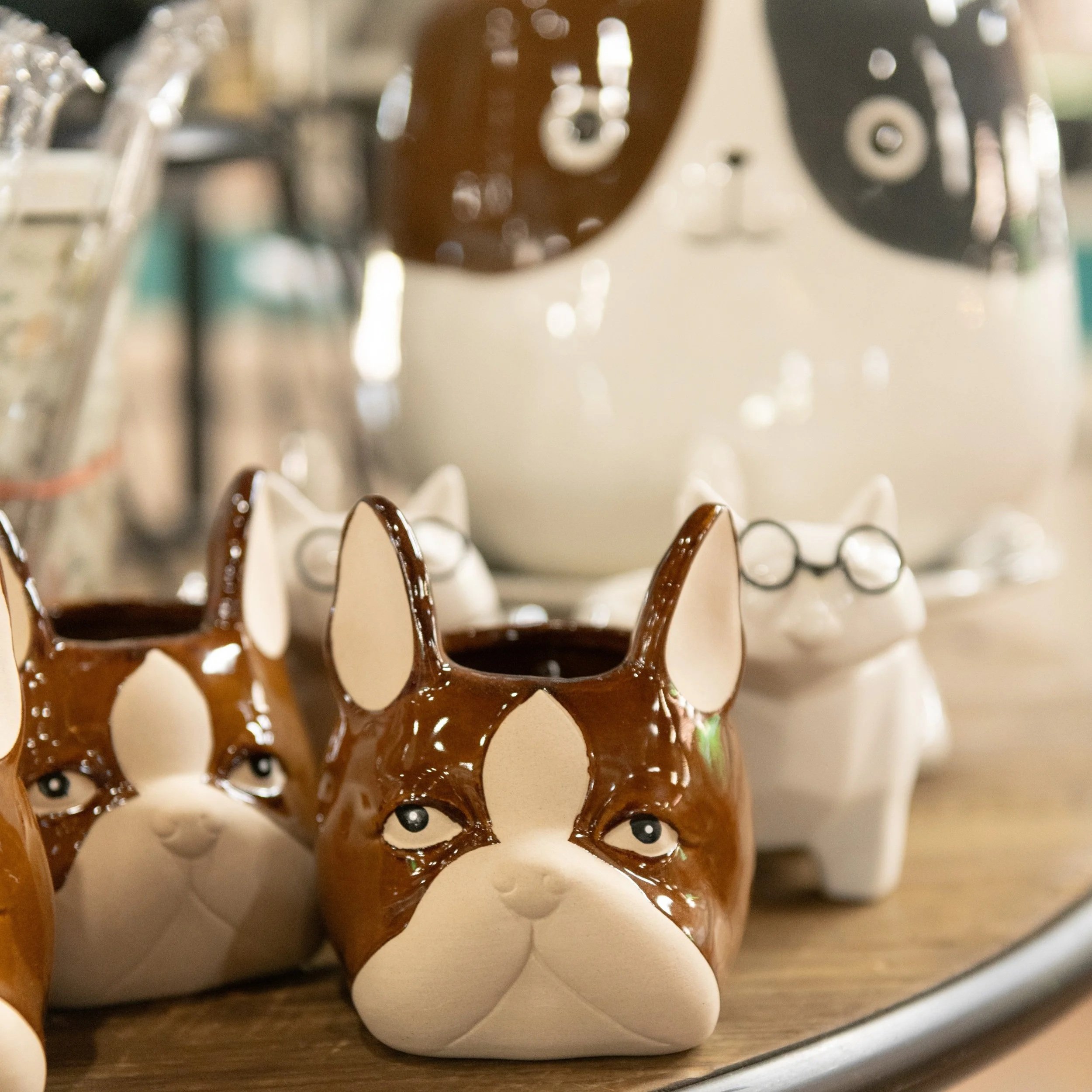 cute and unique planters with silly faces funky pots