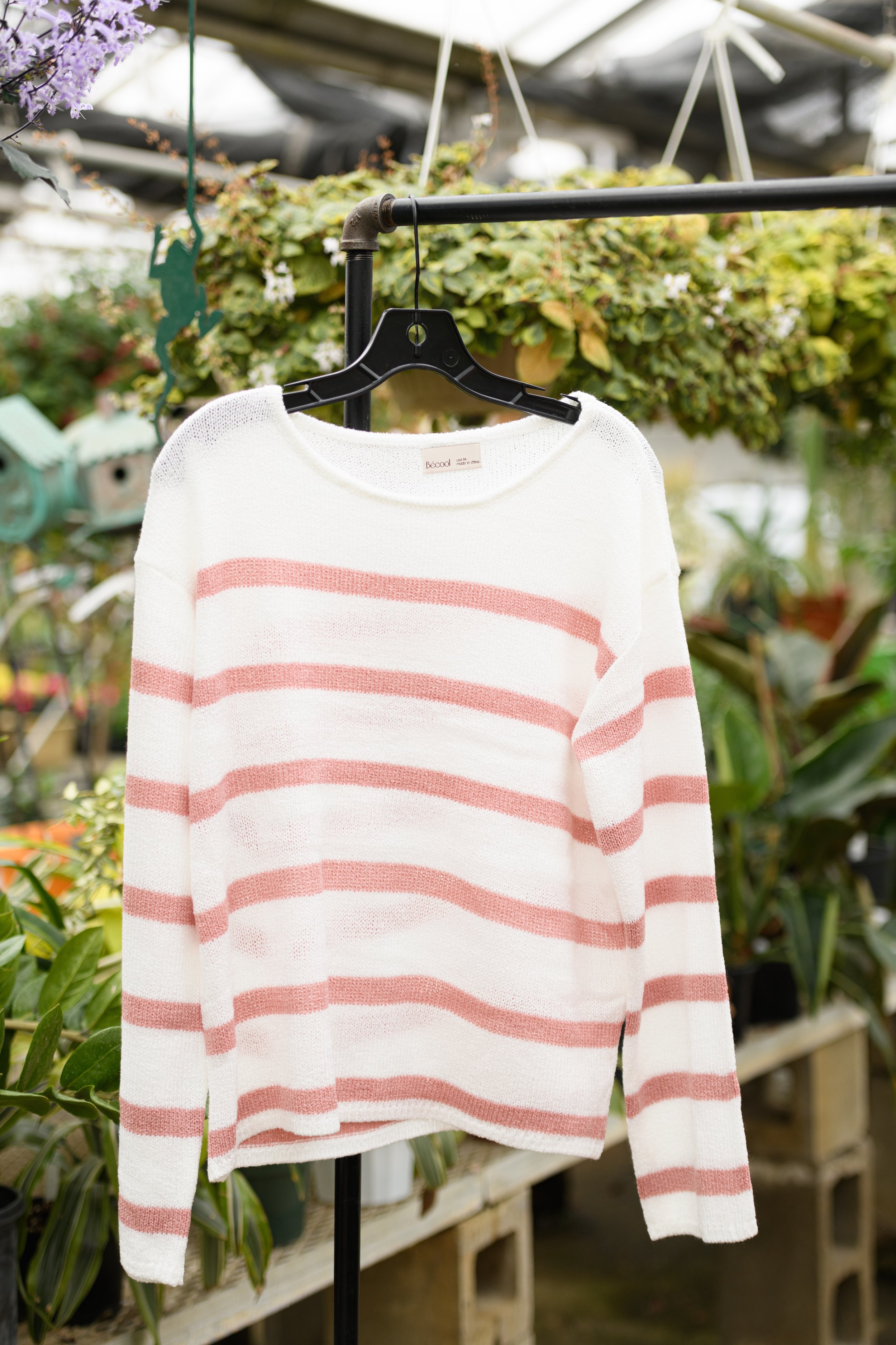 Coral Bell Sweater-Mauve