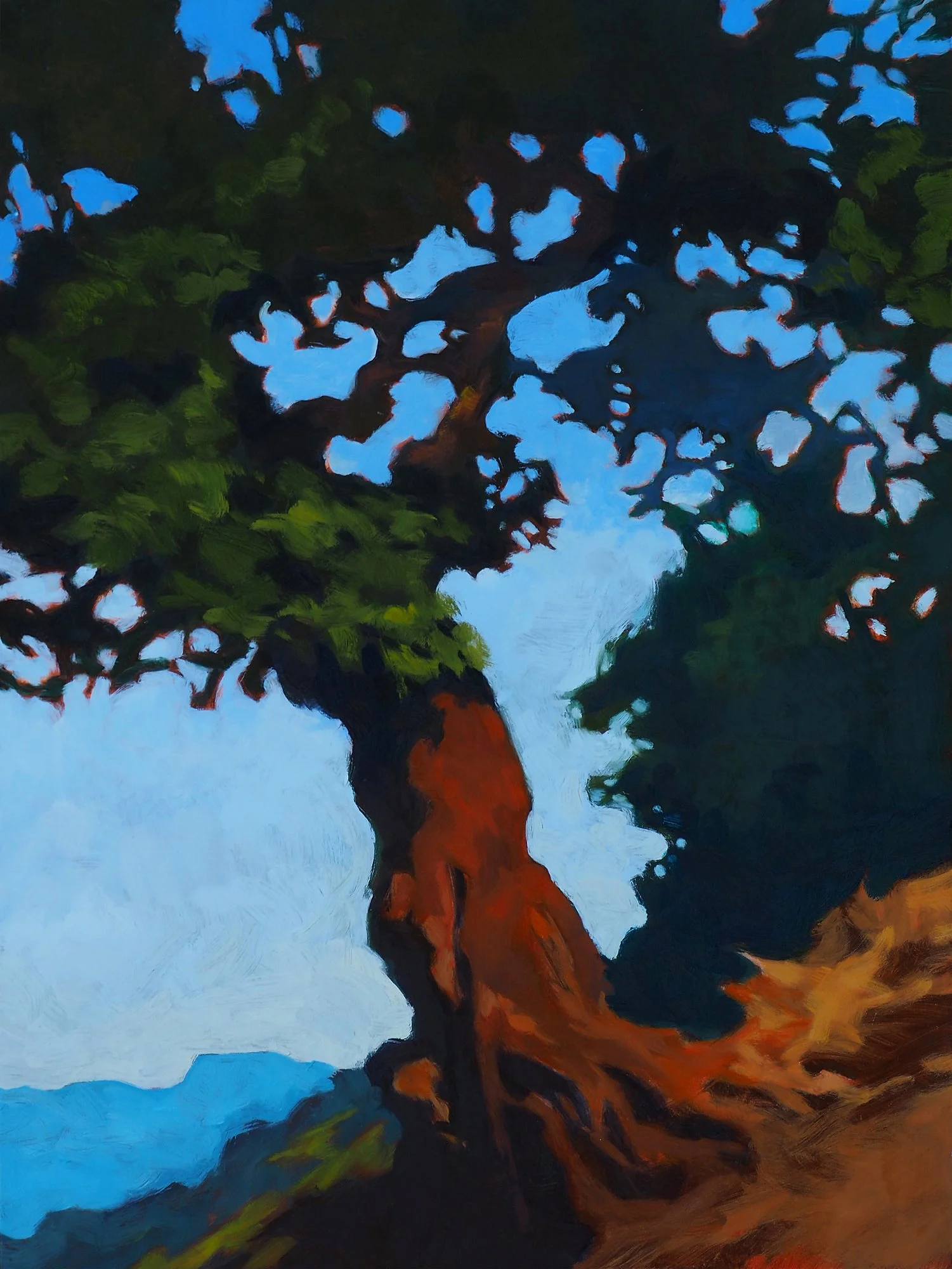Pinon Under Clearing Skies 24x18 oil on panel.jpg