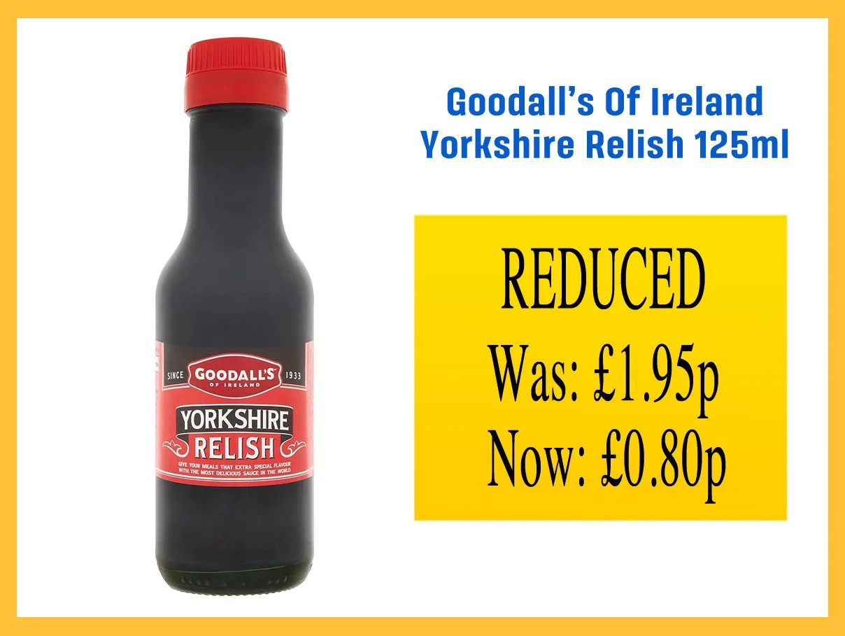 018 Goodalls Of Ireland Yorkshire Relish 125ml.jpg