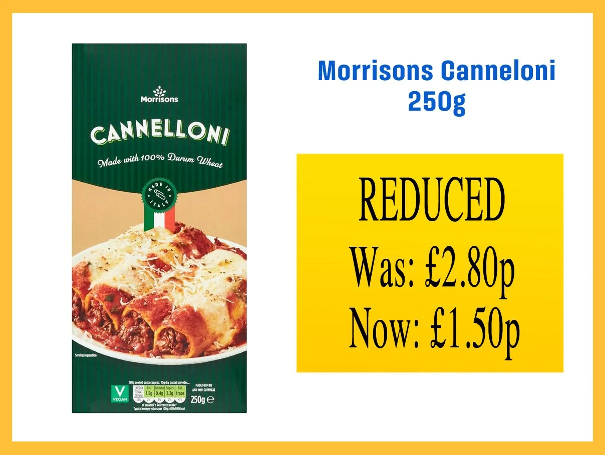 005 Morrisons Cannelloni 250g.jpg
