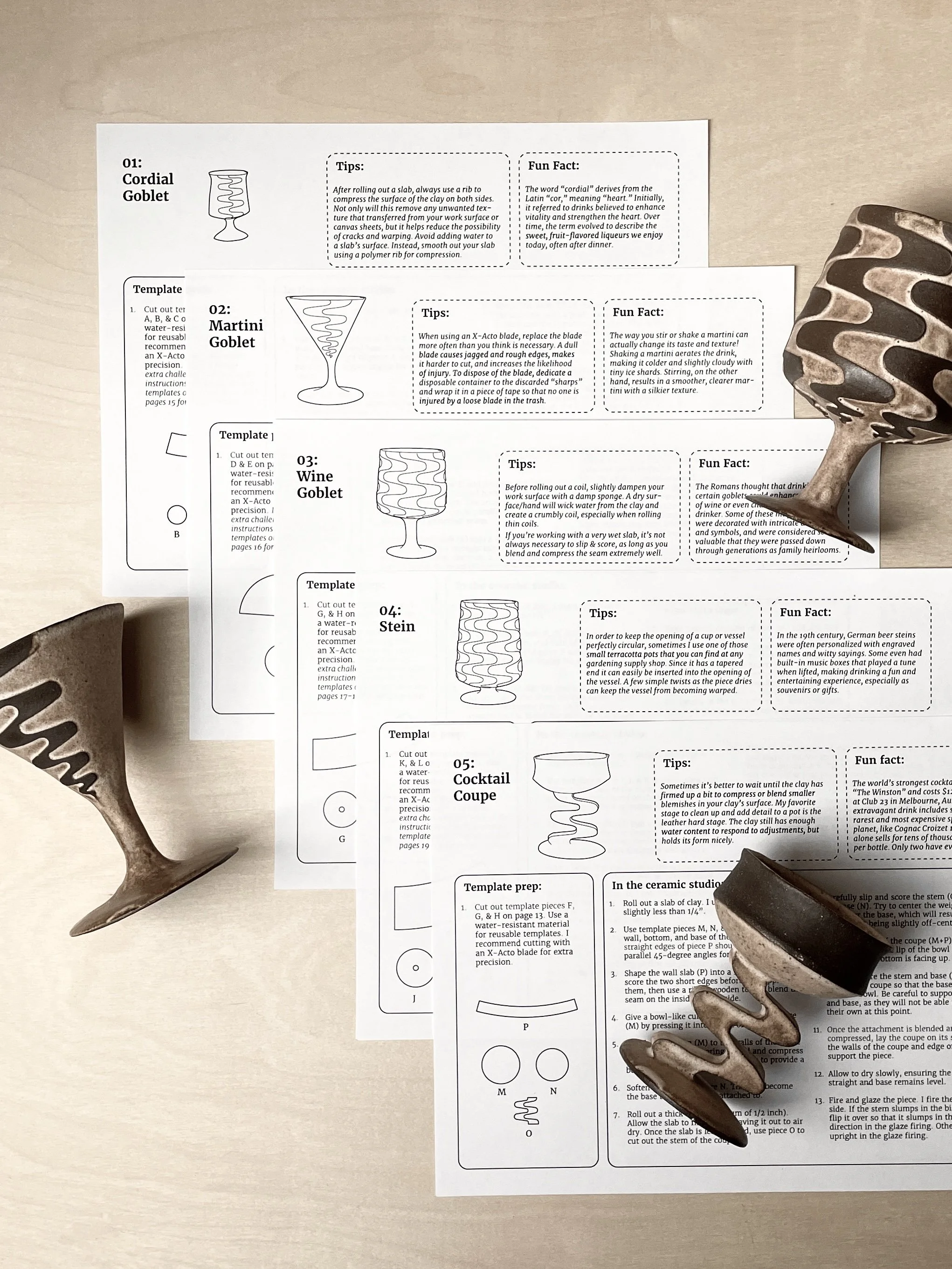 Barware Set - Project Guide - Digital Download — studio b-du