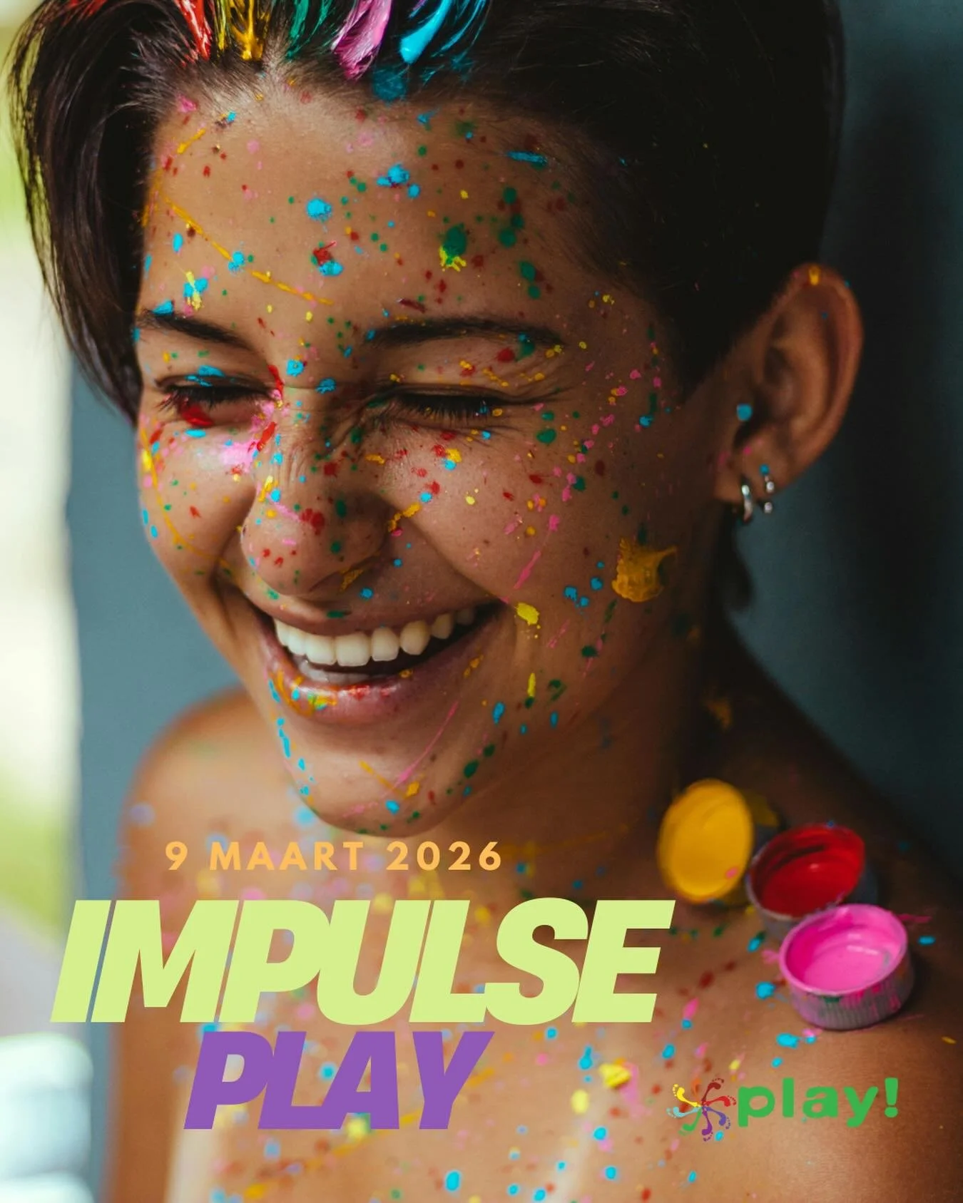🌟 Embodied Impulse Play &ndash; 9 maart 🌟

Een uitnodiging om speels te ontdekken wat er in jou leeft.
Beweeg, voel, laat los&hellip; of juist even niet. Ontdek jouw ritme in contact met jezelf, de ander en de ruimte. 🌀

Tijdens deze avond cre&eum