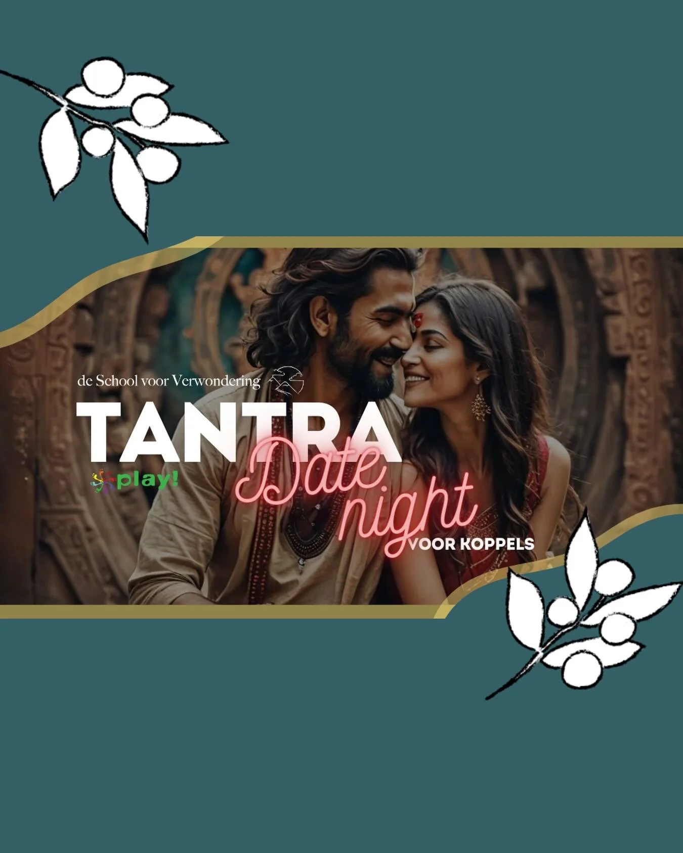 Tantra Date Night &mdash; 12 februari (thema: vrijen)✨

Wat gebeurt er als je seks even niet ziet als iets dat ergens naartoe moet&hellip;
maar als een ontmoeting in vrijheid? 🙏

Tijdens deze Tantra Date Night nodigen we jullie uit om samen te vrije