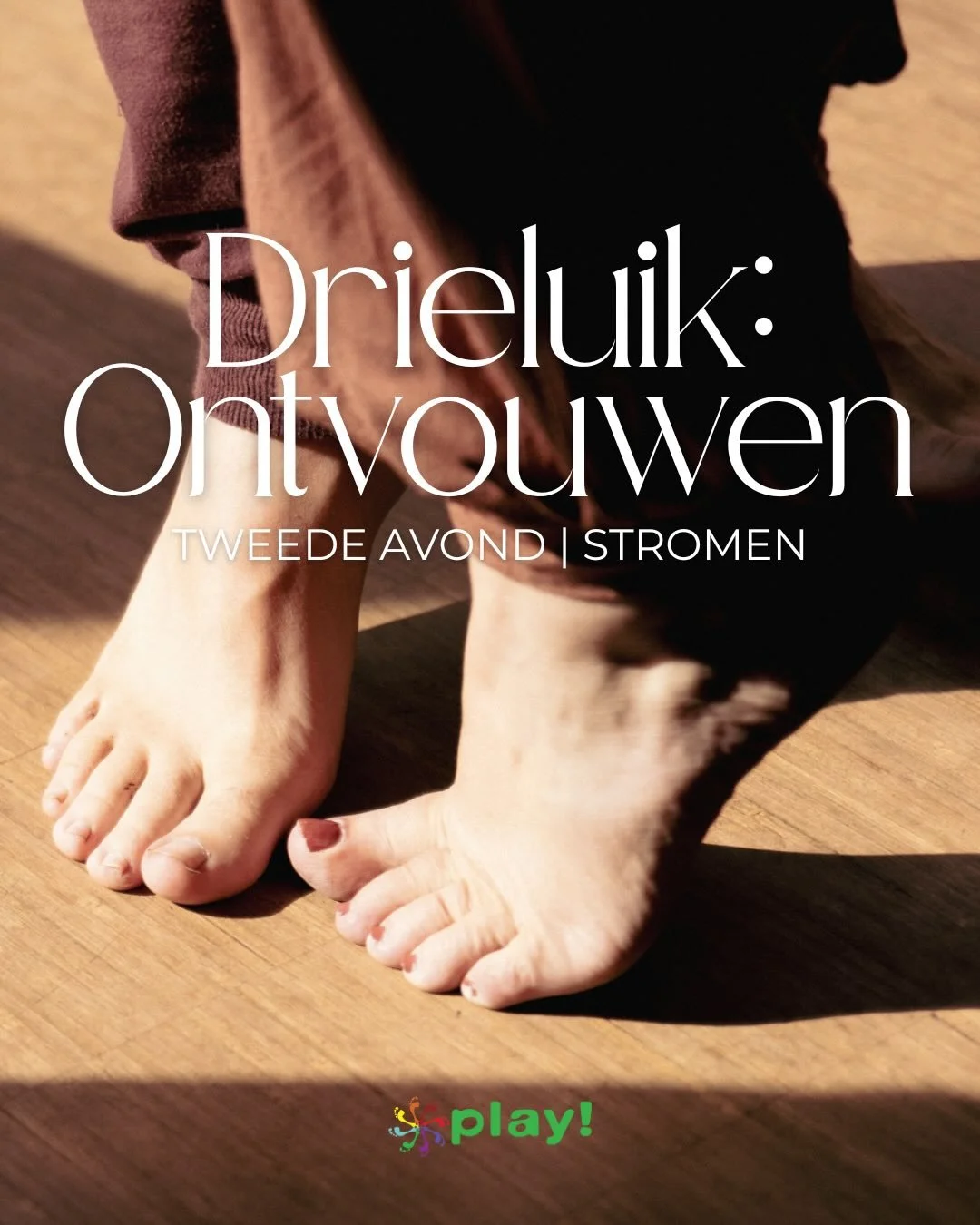 ONTVOUWEN | een drieluik
14 - 21 - 28 april 

Wie ben je&hellip;
als je niets hoeft te zijn?

Wat gebeurt er als je stopt met controleren
en het leven door je heen laat stromen?

In dit drieluik verkennen we drie essenti&euml;le kwaliteiten
✨ Vertrou