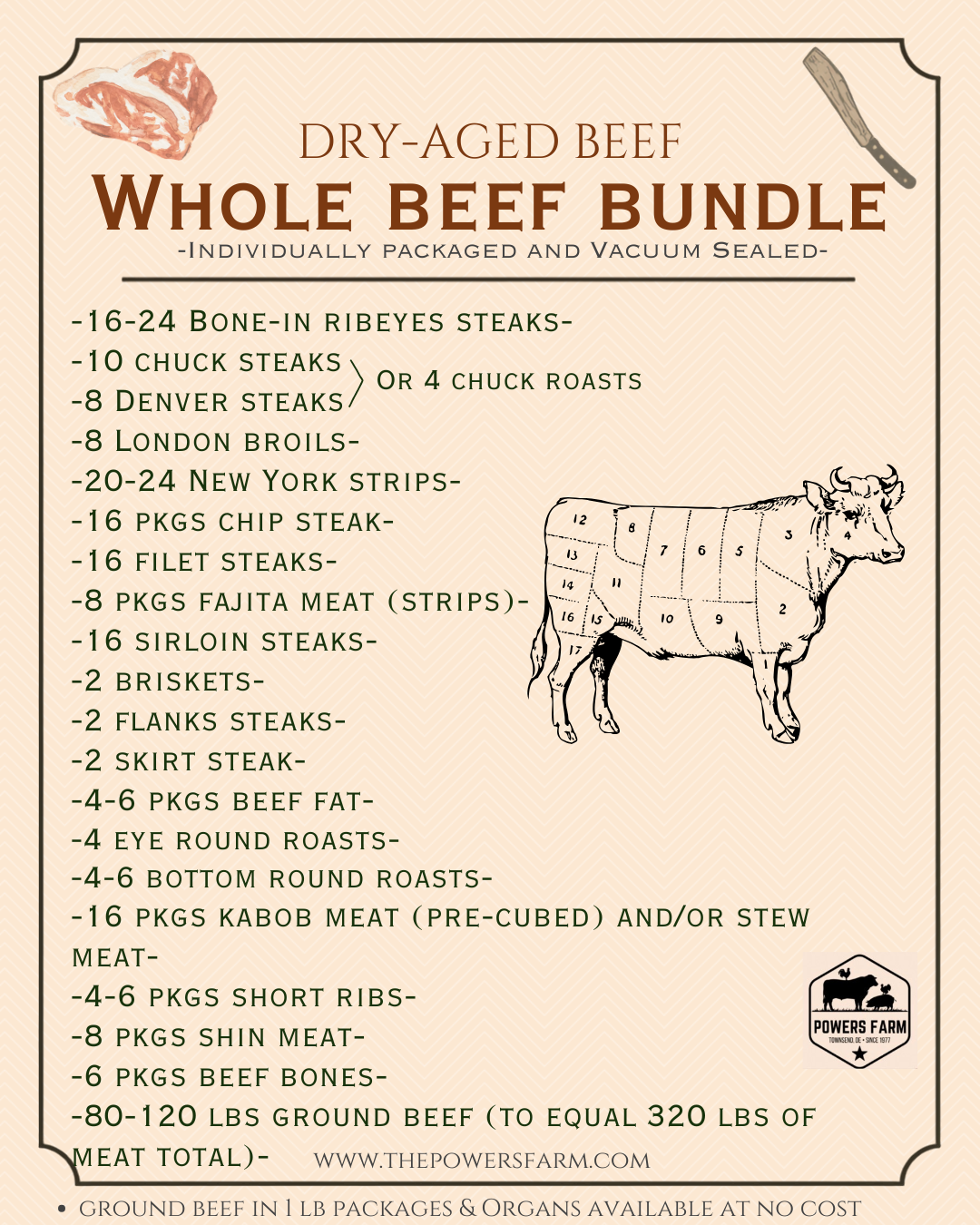 Whole Beef Bundle