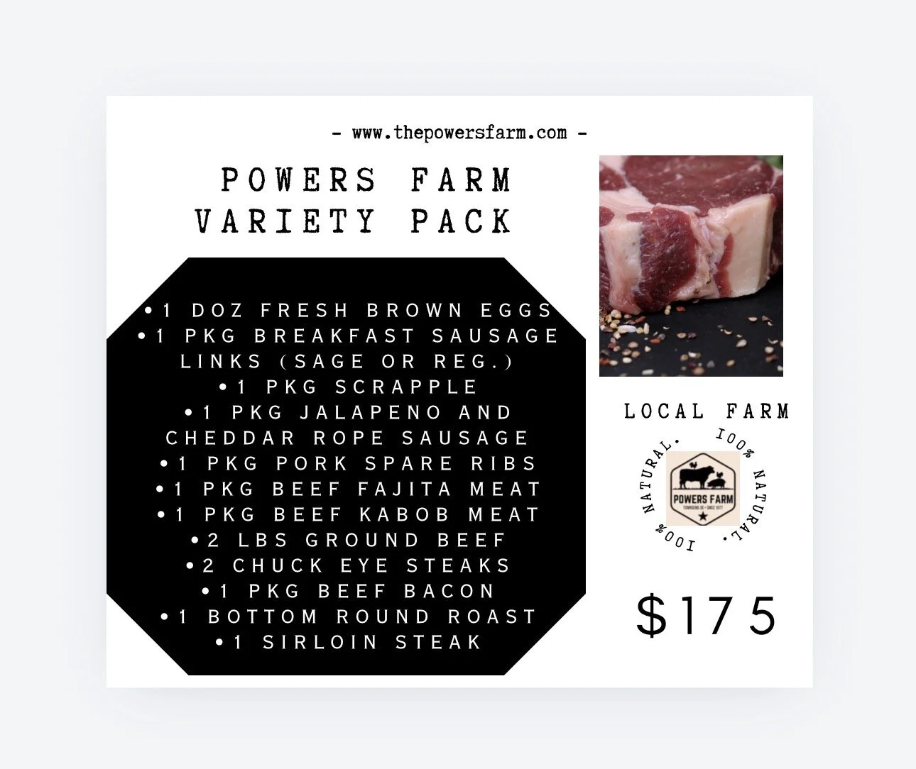 Powers Farm Variety Package
