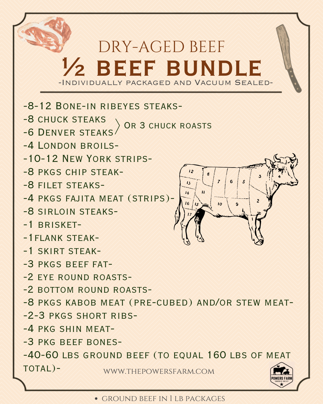 1/2 Beef Bundle