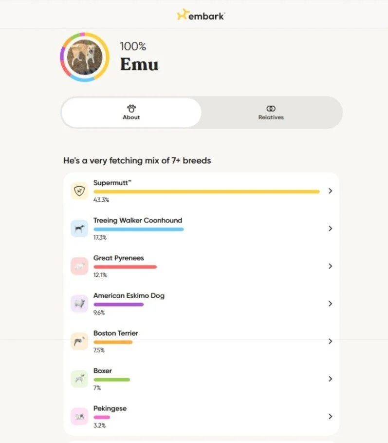 Emu Embark Results.jpeg