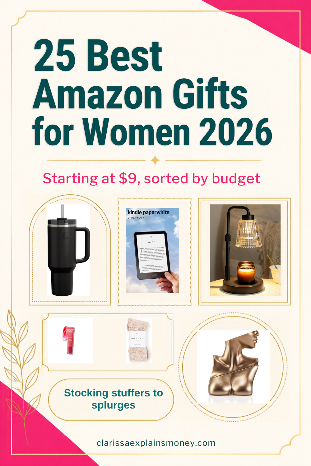 25 Best Amazon Gifts for Women in 2026 (Starting at $9)