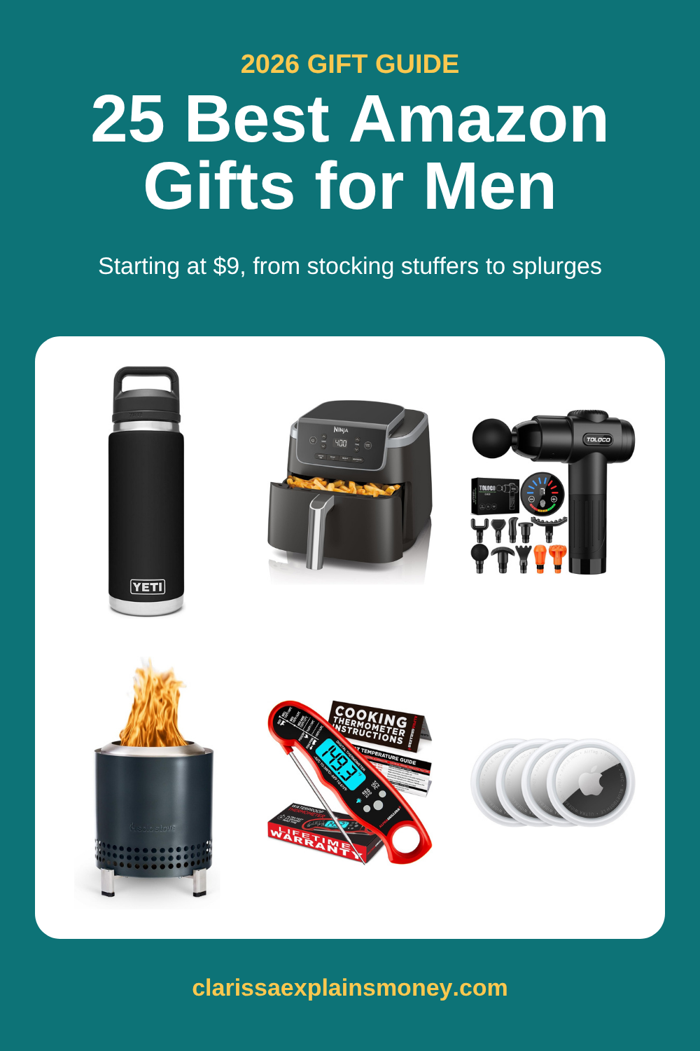25 Best Amazon Gifts for Men in 2026 (Starting at $9)