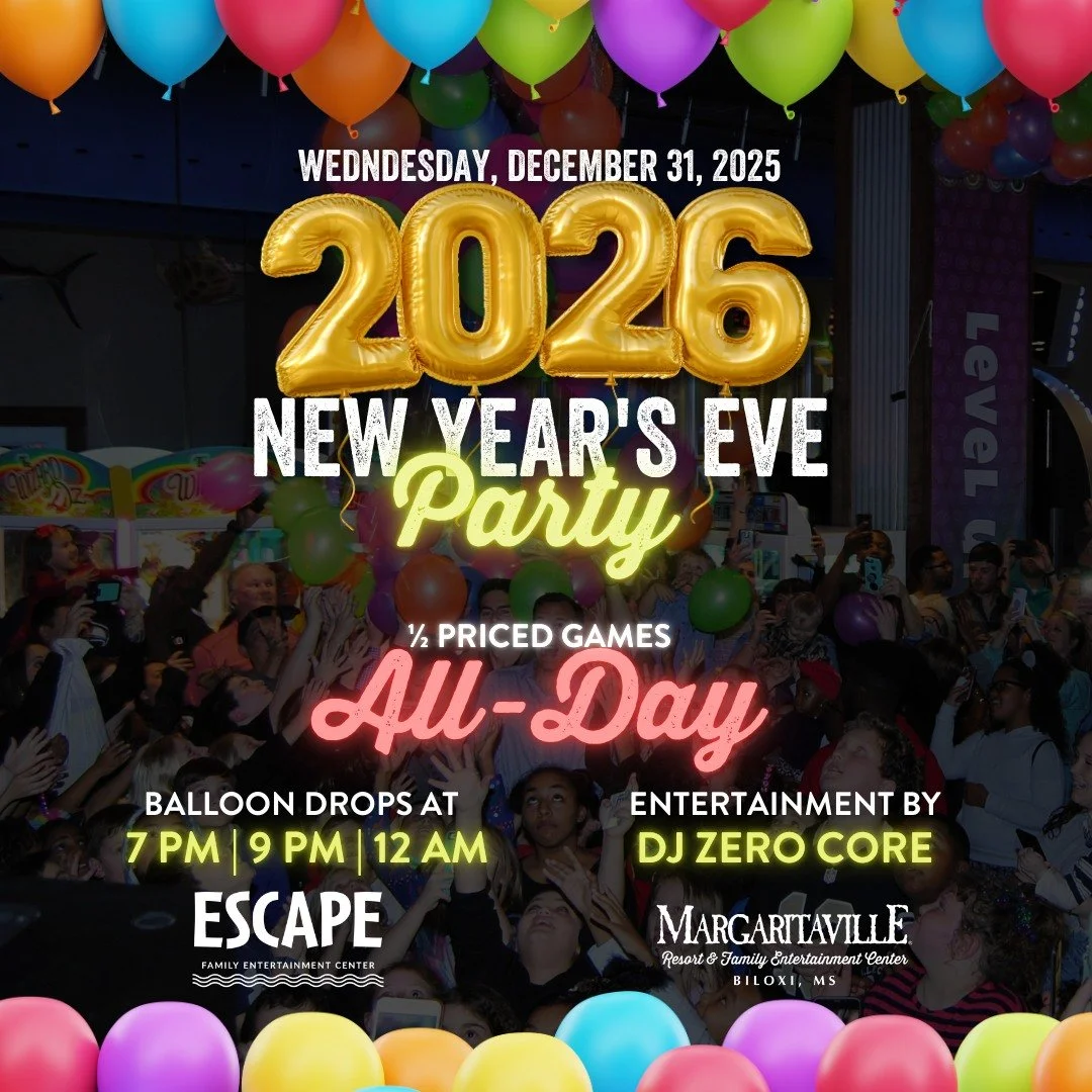 Kick off the New Year with a party everyone can enjoy!
We&rsquo;re dropping balloons at 7 PM and 9 PM for early-night fun, and again at 12 AM for the full countdown moment.

🎧 Music by DJ Zero Core
🎮 Half-price games all day long

Come celebrate yo