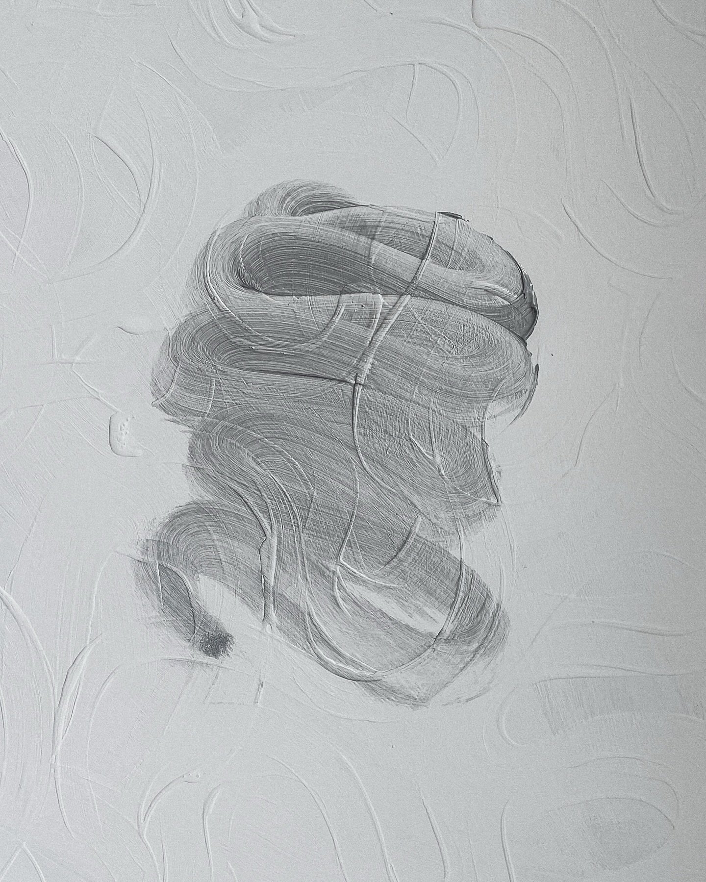 mornings feel raw like that. 
this small ritual of circling my work, 
of simply being with it.

open, unfinished, little uncertain, alive.

like anything could happen. it&rsquo;s not about producing. 
it&rsquo;s about noticing. about returning. 
not 